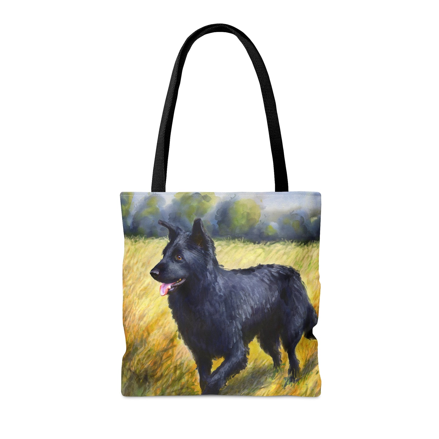 Mudi - Herding Dog Canvas Tote Bag