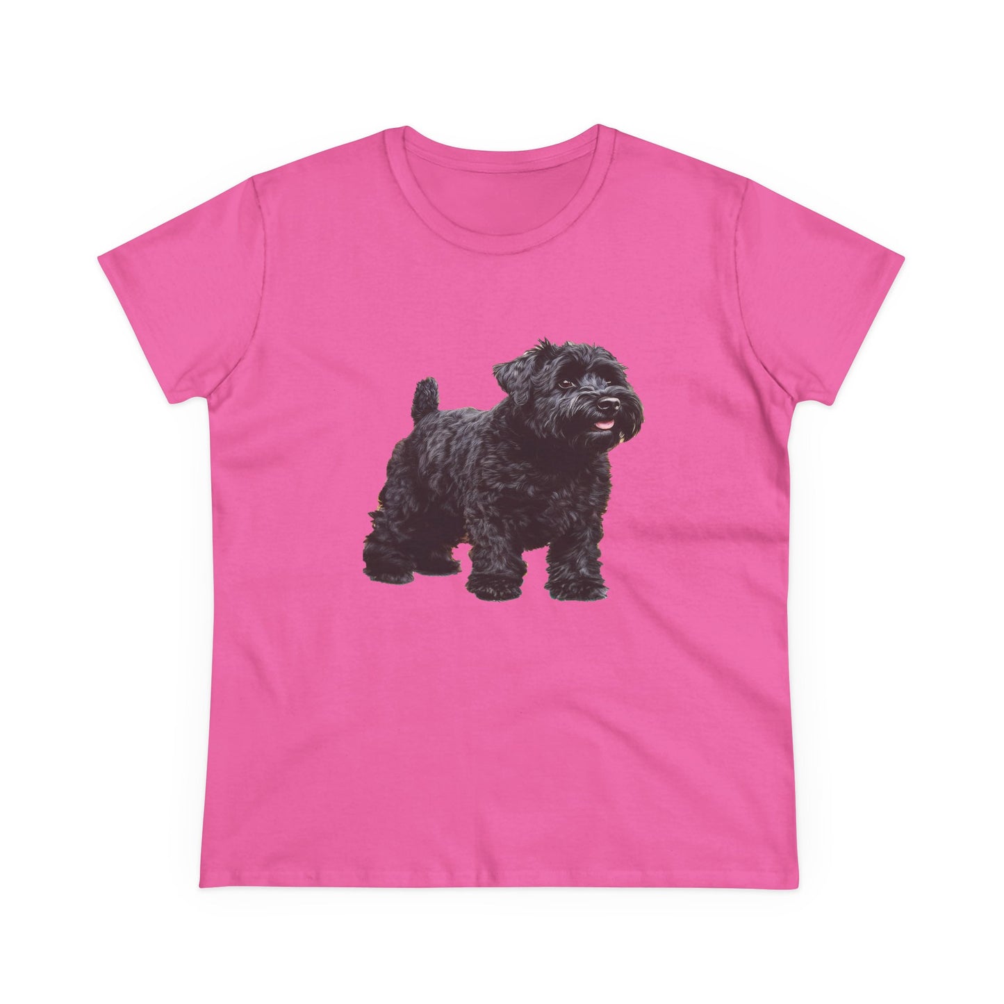 Black Russian Terrier - Women's Midweight Cotton Tee