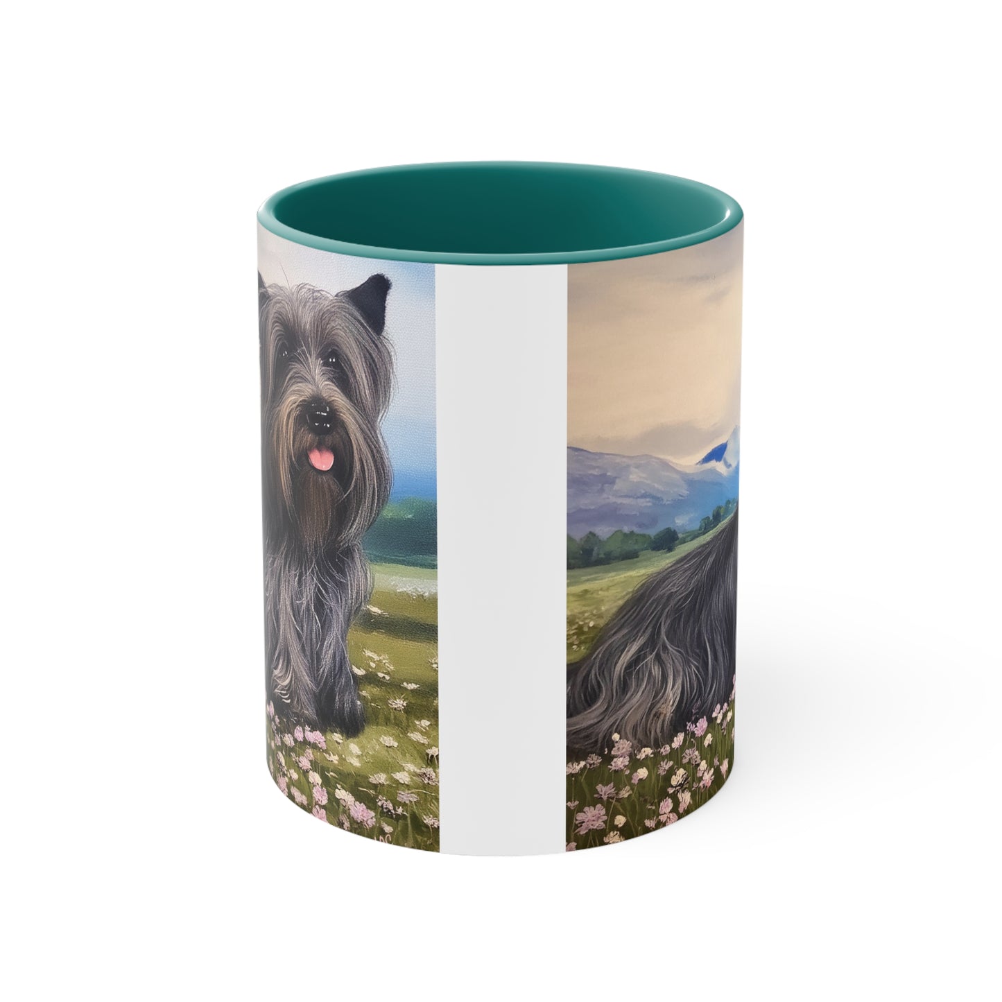 Skye Terrier 11oz Ceramic Accent Mug