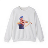 Violin 'The Bowist' Unisex 50/50 Crewneck Sweatshirt