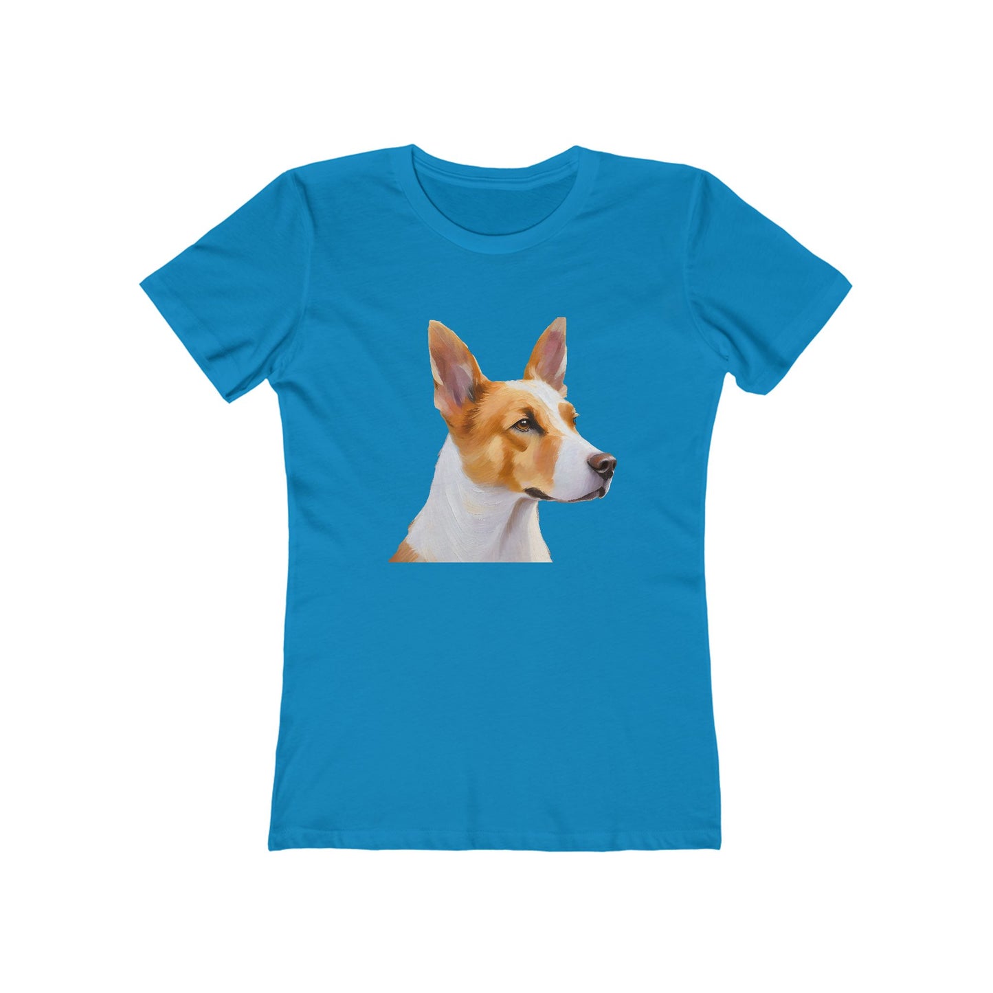 Canaan Dog of Israel Women's Slim Fit Ringspun Cotton Tee