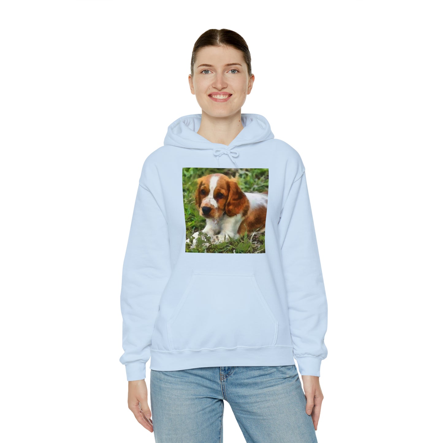 Welsh Springer Spaniel Unisex 50/50 Hoodie