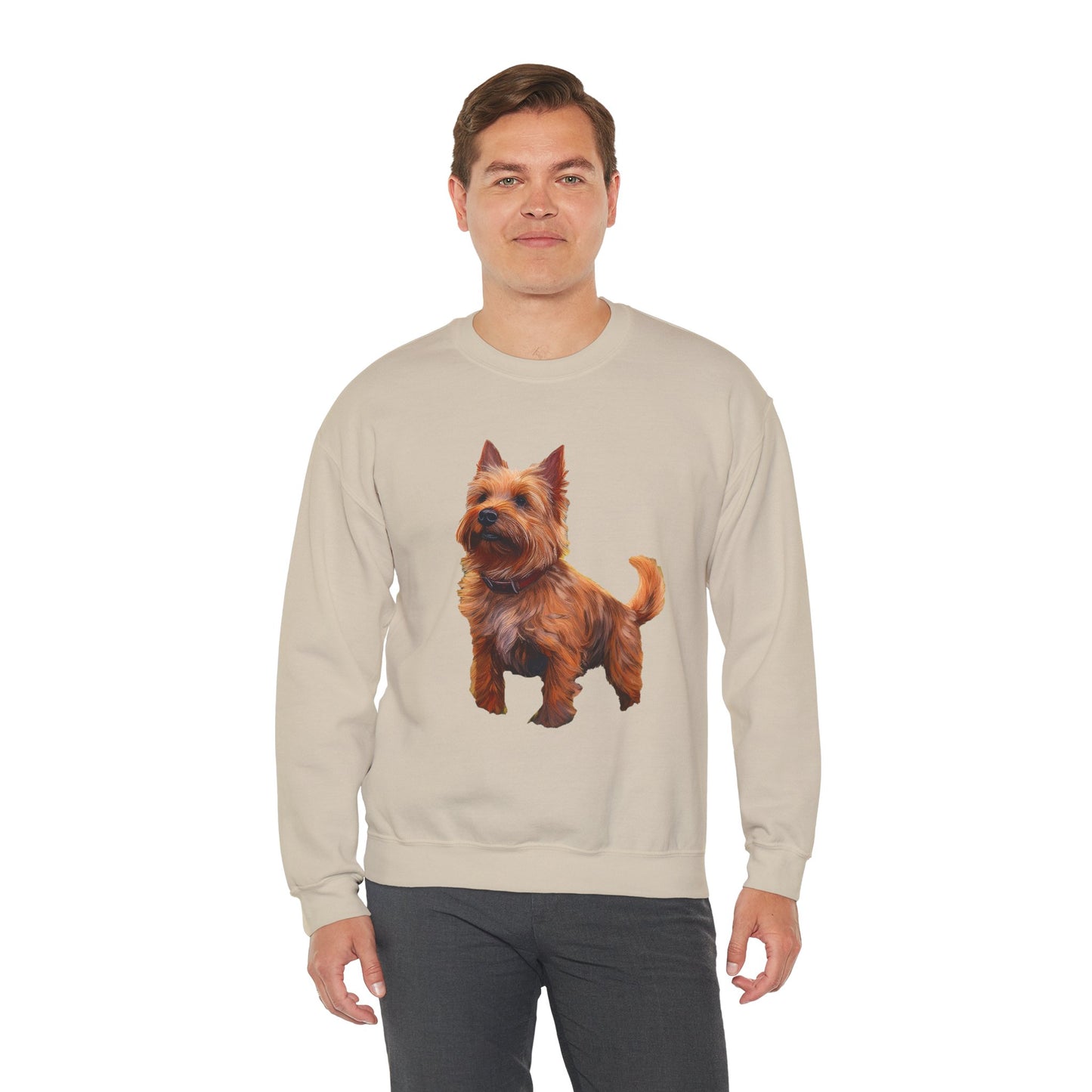 Norwich Terrier Unisex 50/50 Crewneck Sweatshirt