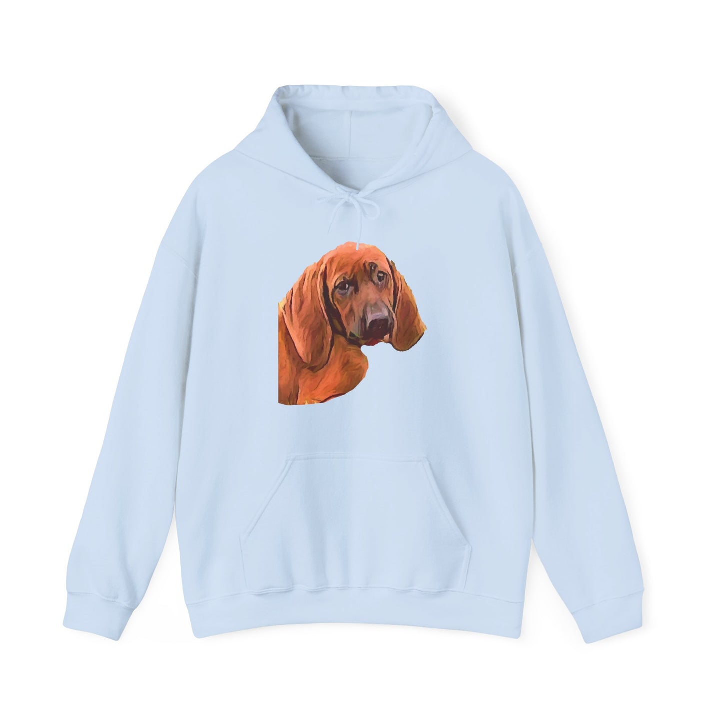 Redbone Coonhound Unisex 50/50 Hoodie