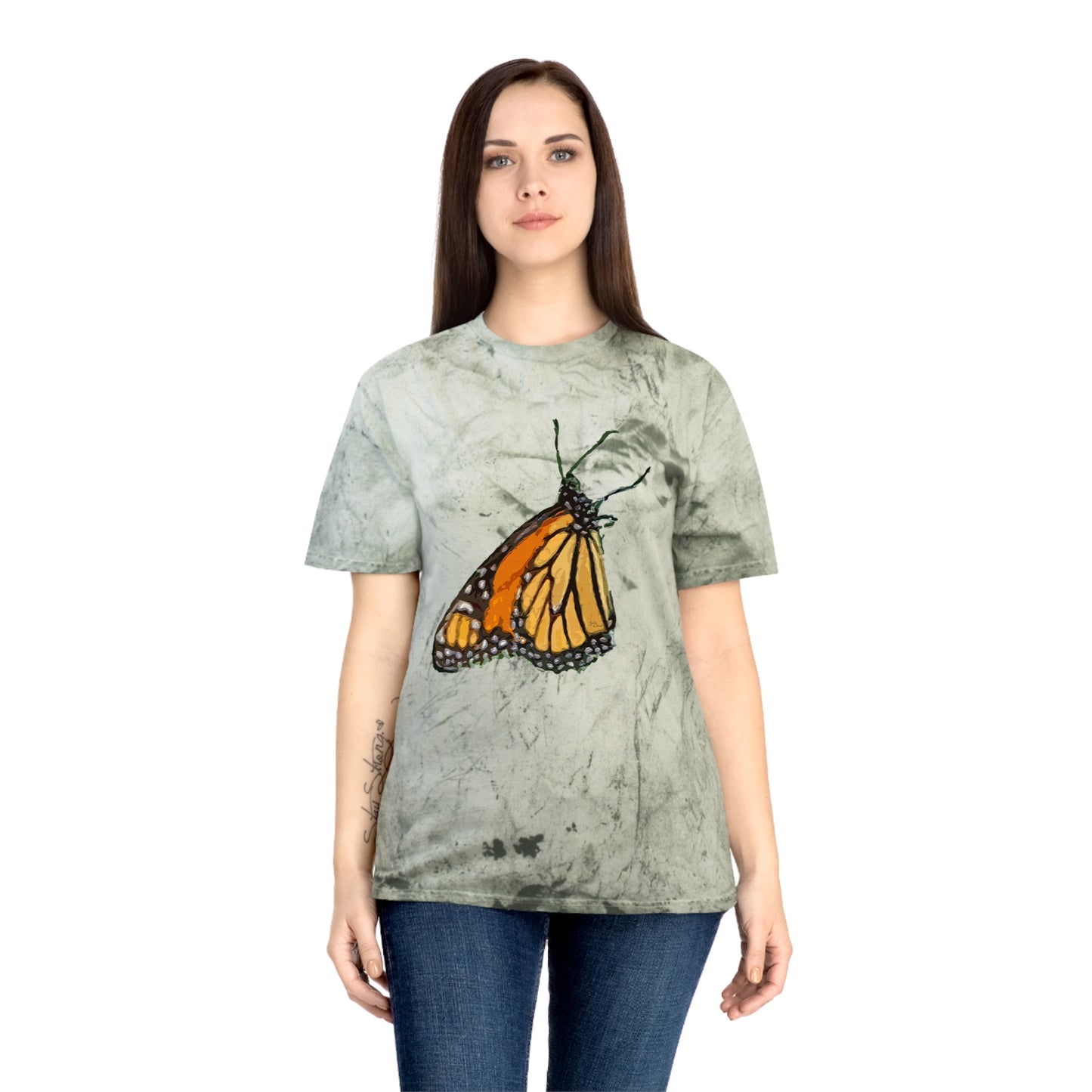 Moonarch Butterfly Unisex Cotton Color Blast T-Shirt
