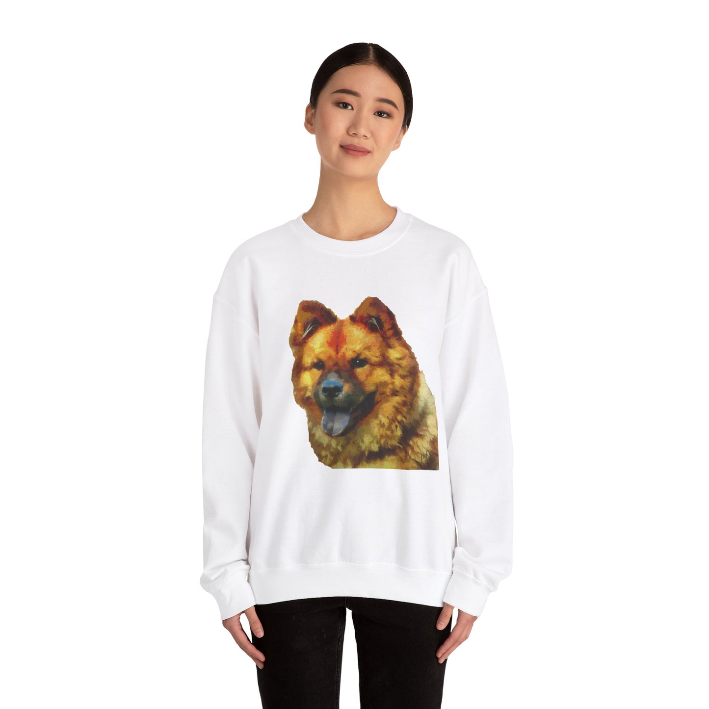 Chow 'Chung' Unisex 50/50 Crewneck Sweatshirt