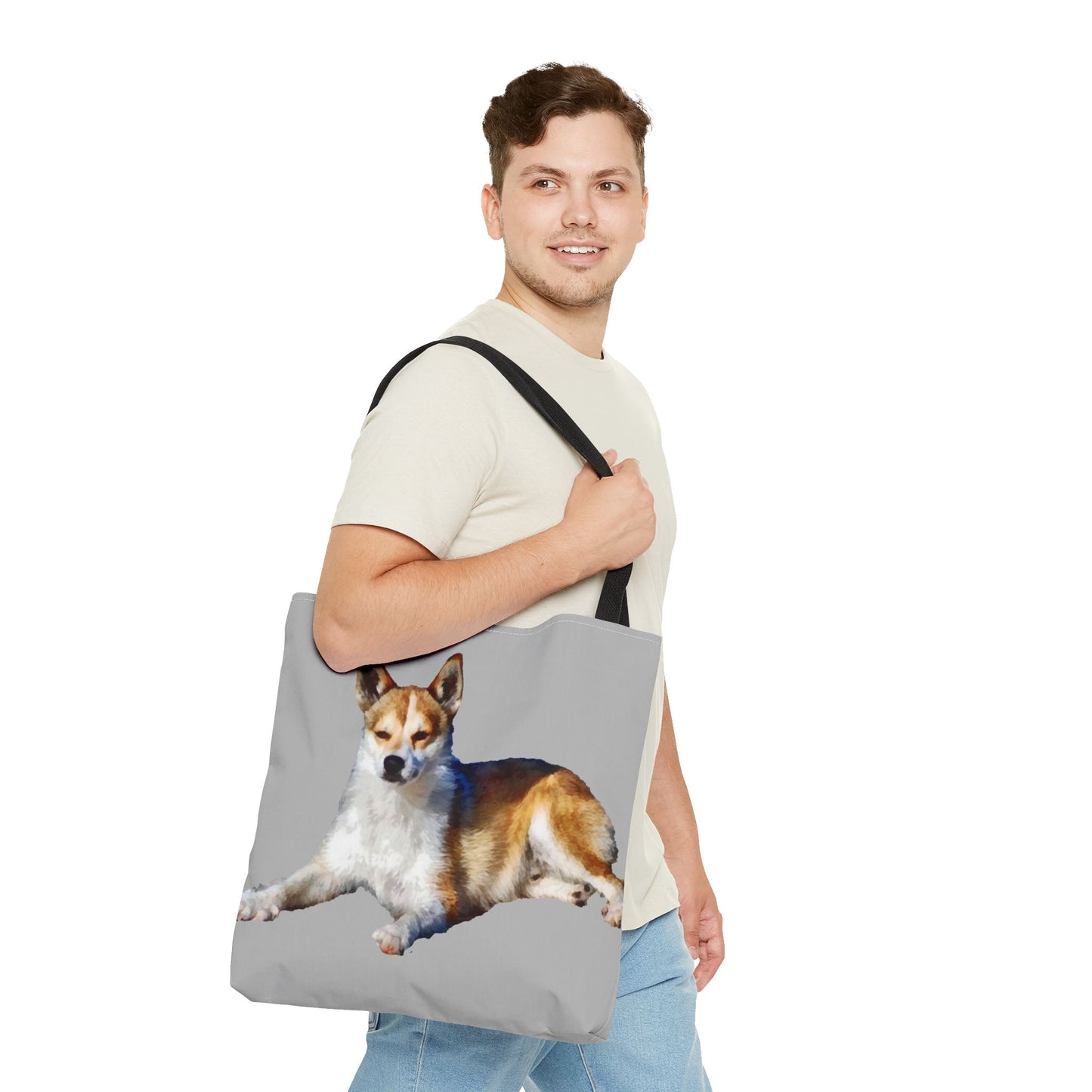 Norwegian Lundehund Tote Bag
