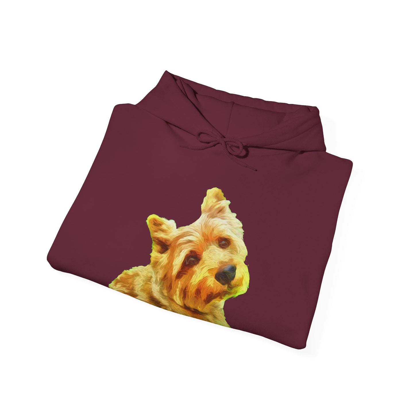 Norwich Terrier Unisex 50/50 Hoodie: Cozy Canine Style