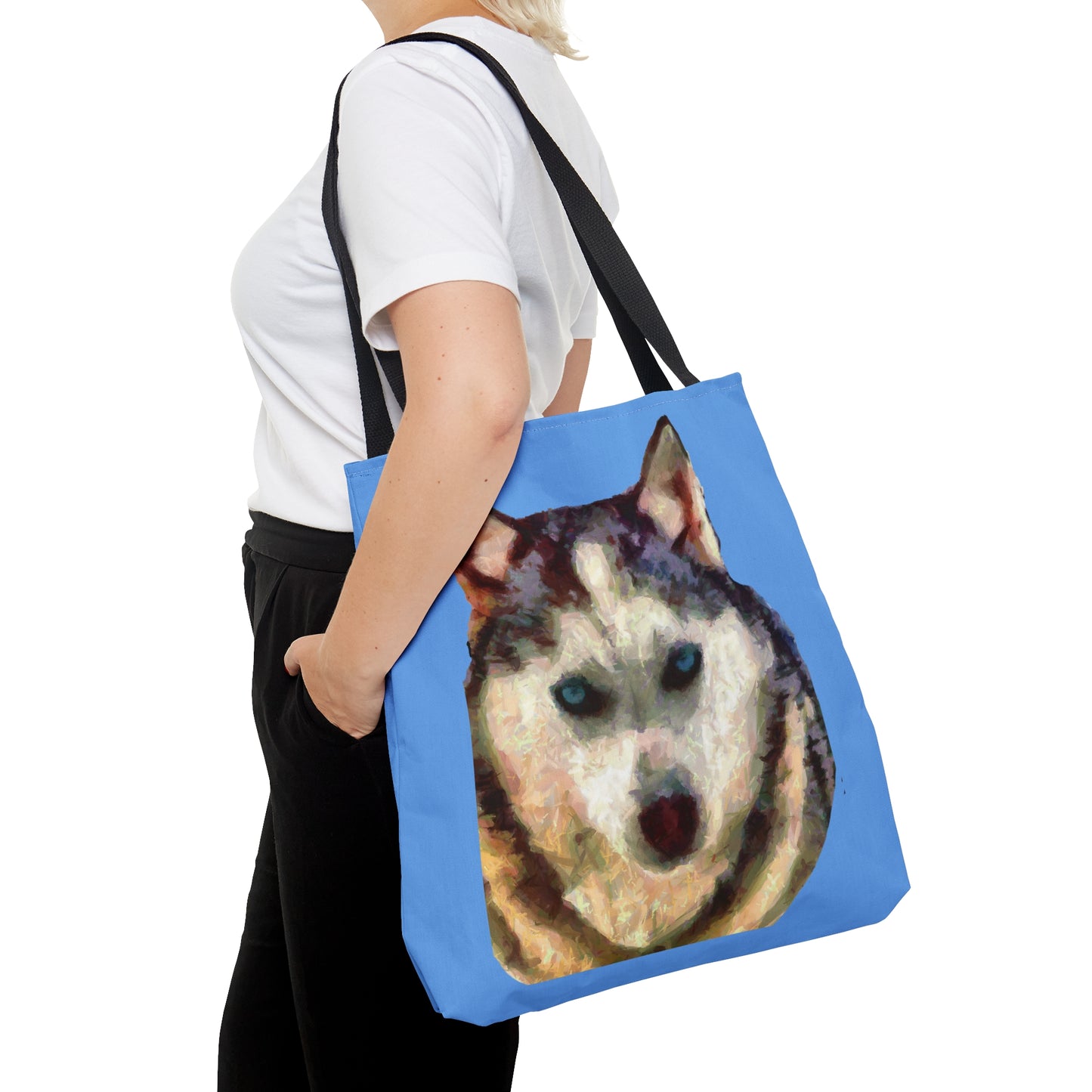 Siberian Husky 'Sacha' Tote Bag