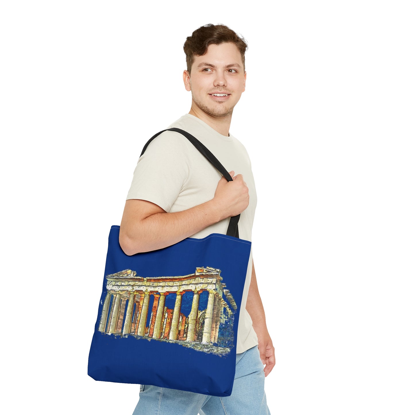 Ancient Greece All-Over Print - - Tote Bag