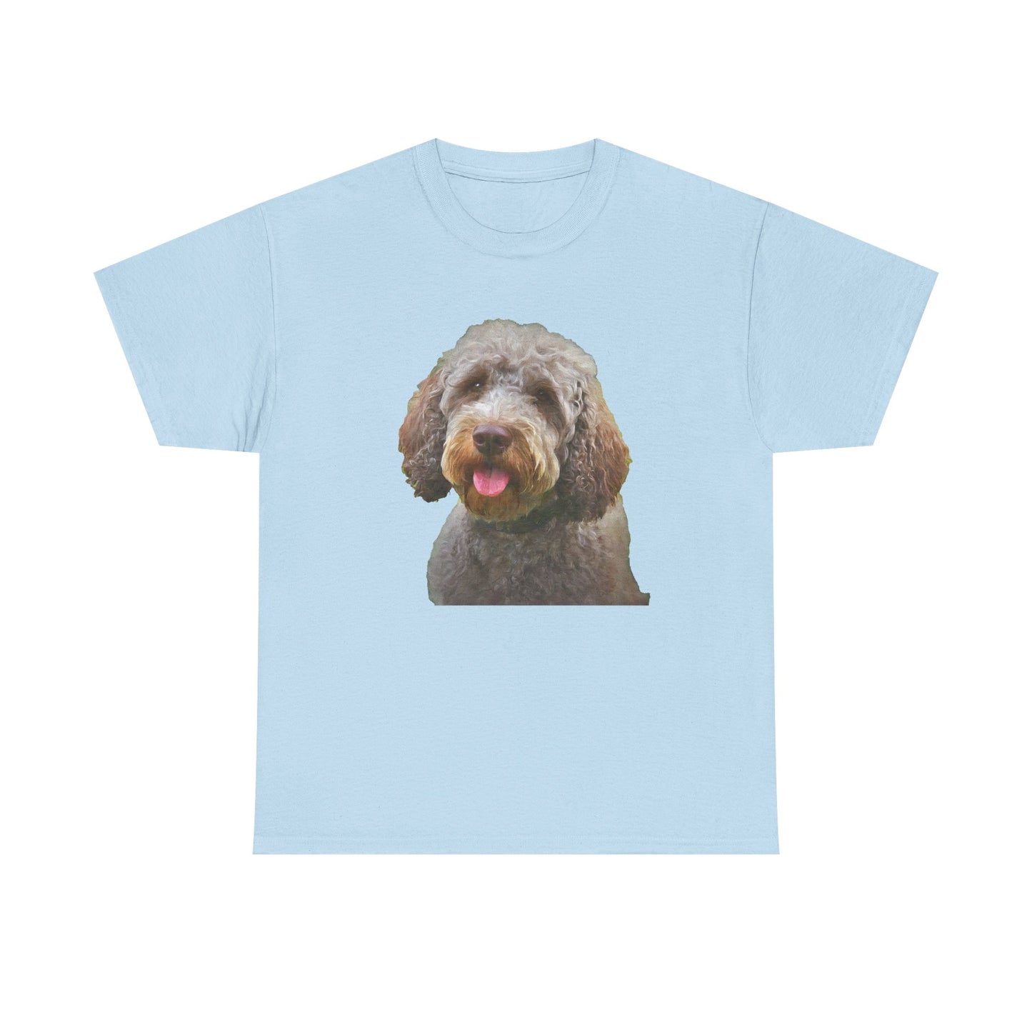 Lagotto Romagnolo 'Italian Truffle Dog' Unisex Heavy Cotton Tee