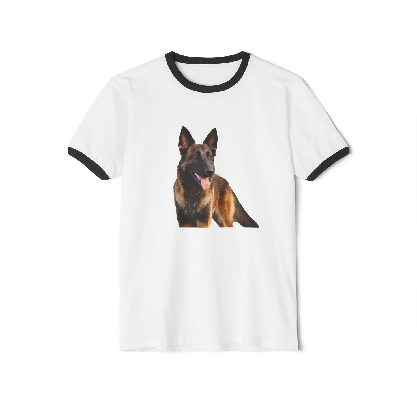 Dutch Shepherd Classic Cotton Ringer T-Shirt