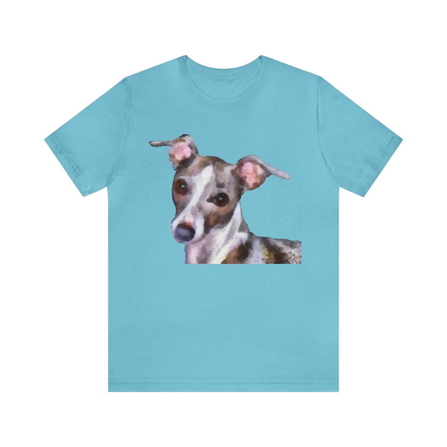 Italian Greyhound 'Lilly' - Classic Jersey Short Sleeve Tee