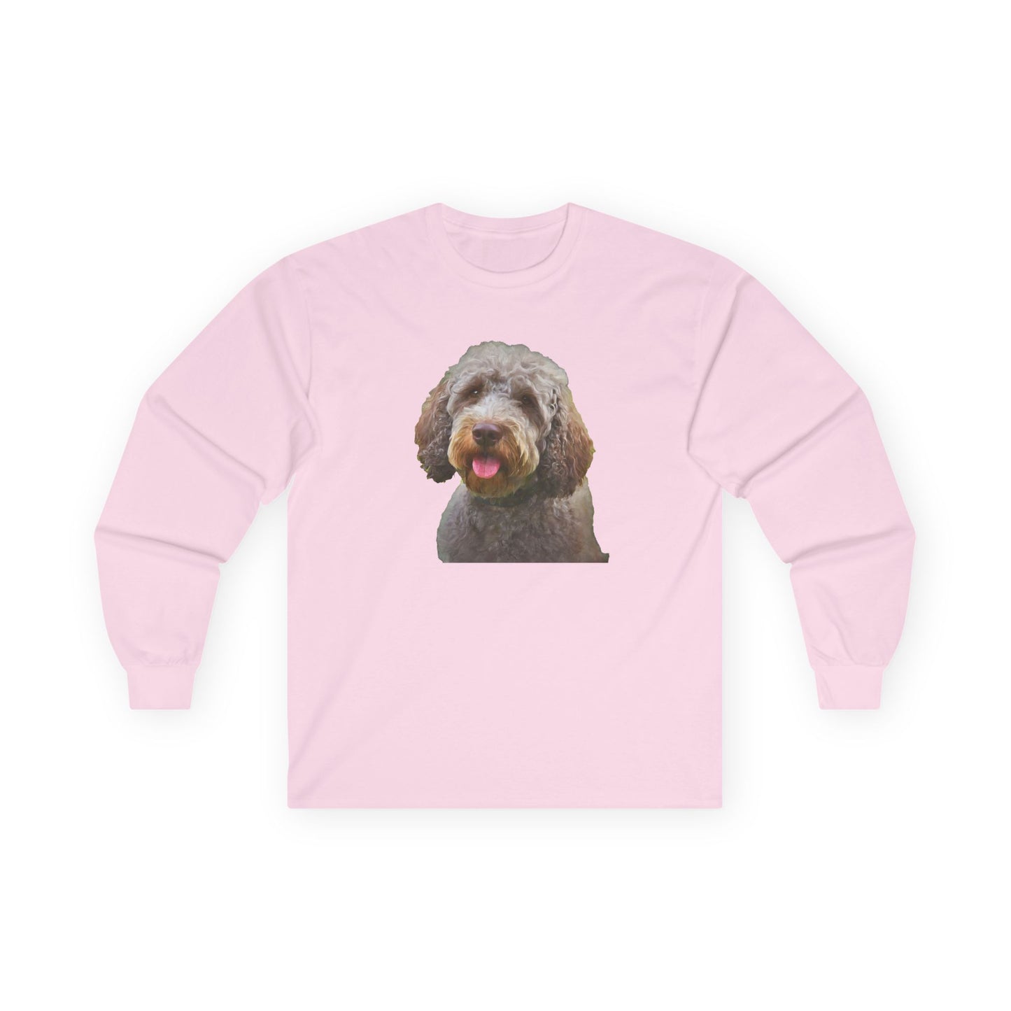 Lagotto Romagnolo 'Italian Truffle Dog' Cotton Long Sleeve Tee