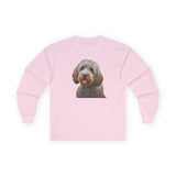 Lagotto Romagnolo 'Italian Truffle Dog' Cotton Long Sleeve Tee