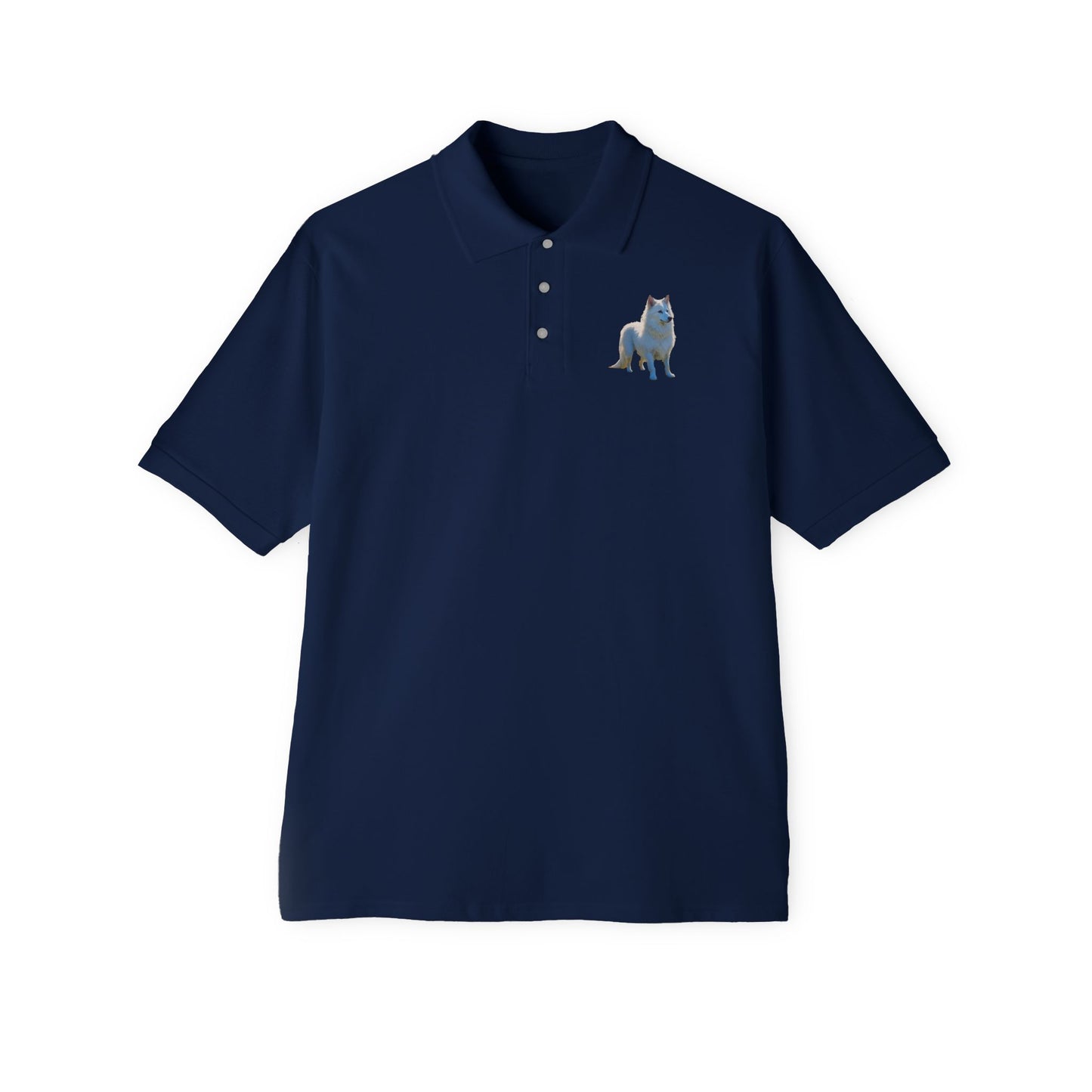 Volpino Italiano - Men's Piqué Polo Shirt