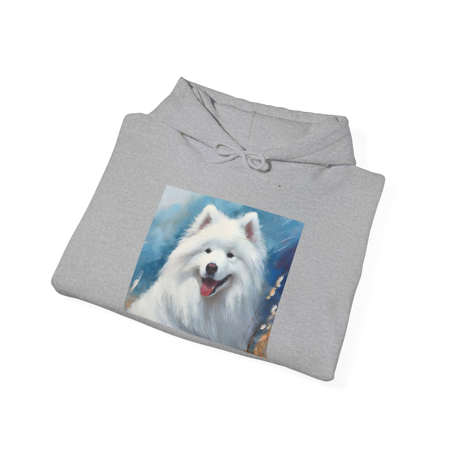 Samoyed Unisex 50/50 Hooded Sweatshirt
