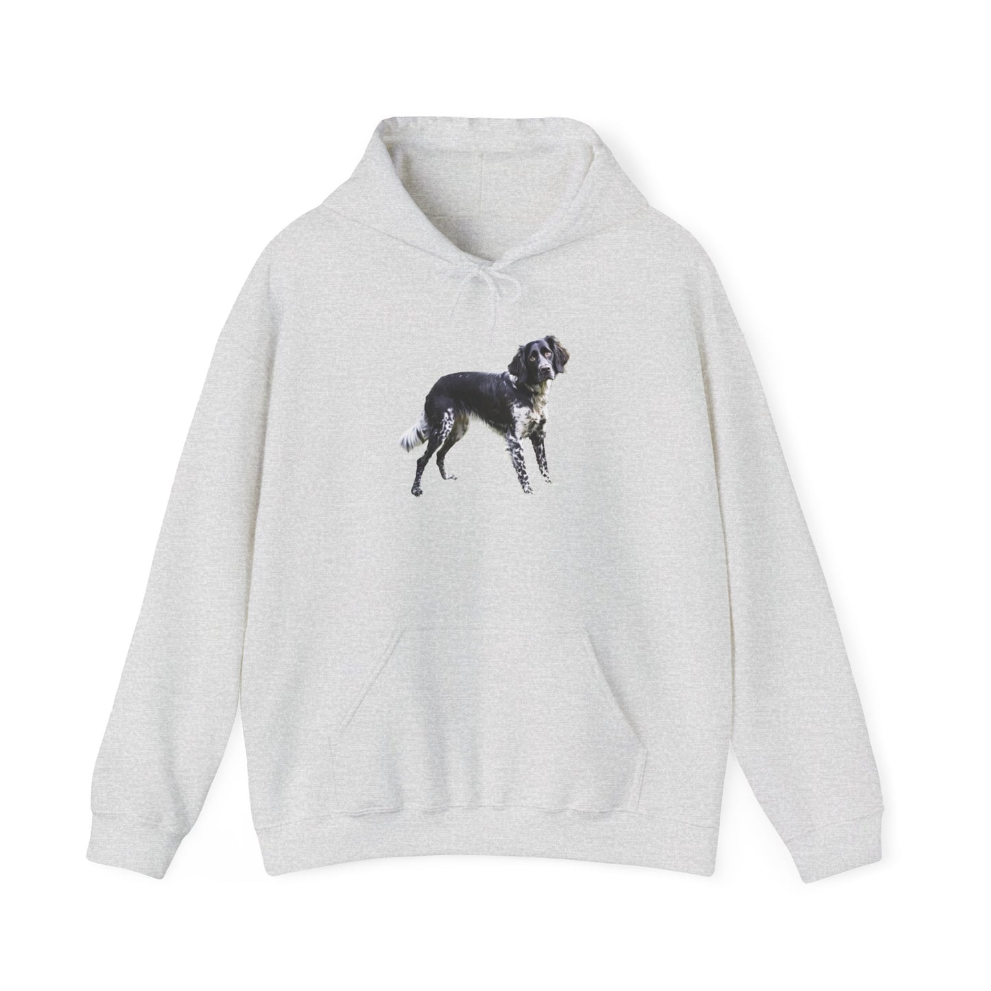 Large Munsterlander Unisex 50/50 Hooded Sweatshirt