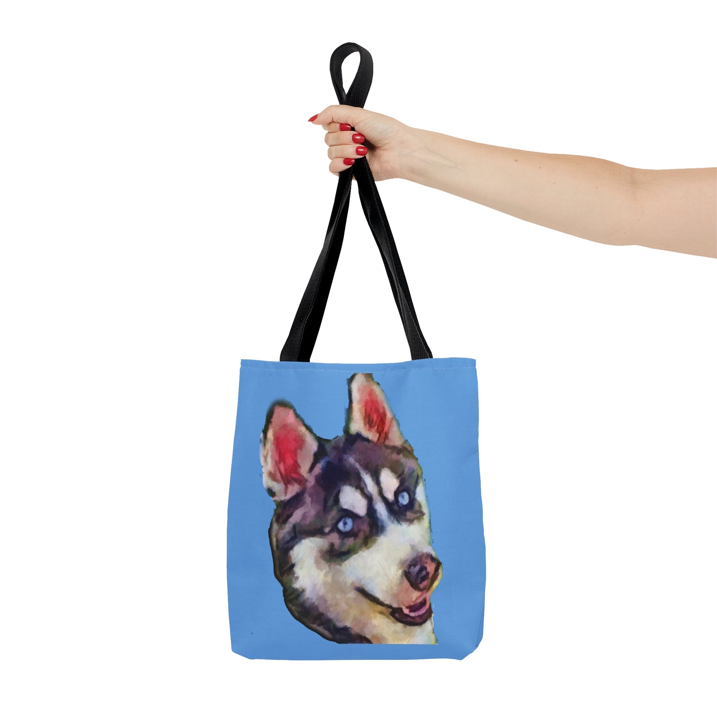 Siberian Huskie 'Iditarod' AOP Tote Bag