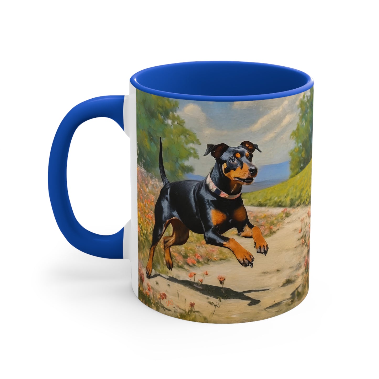Manchester Terrier 11oz Ceramic Accent Mug