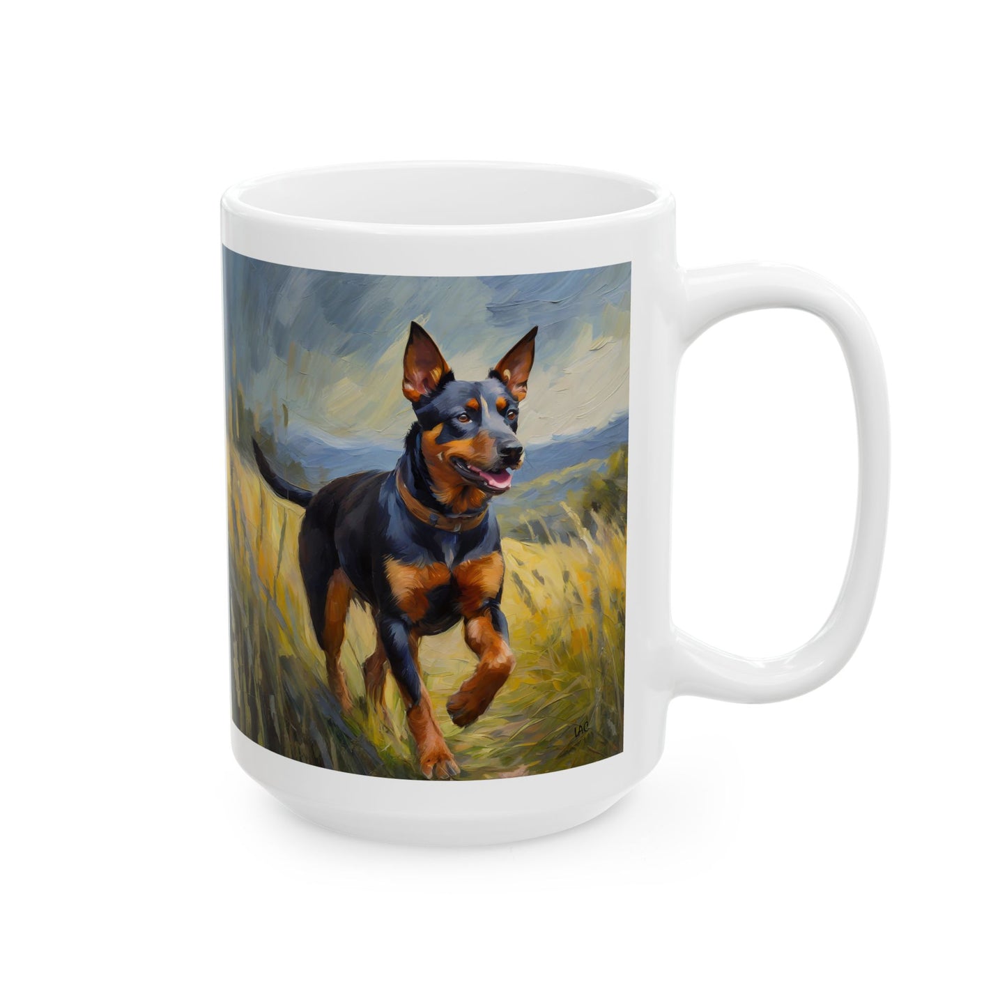 Lancashire Heeler Ceramic Mug - 2 Sizes