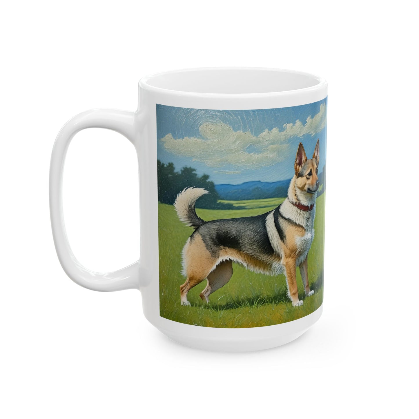 Swedish Vallhund Ceramic Mug - 2 Sizes