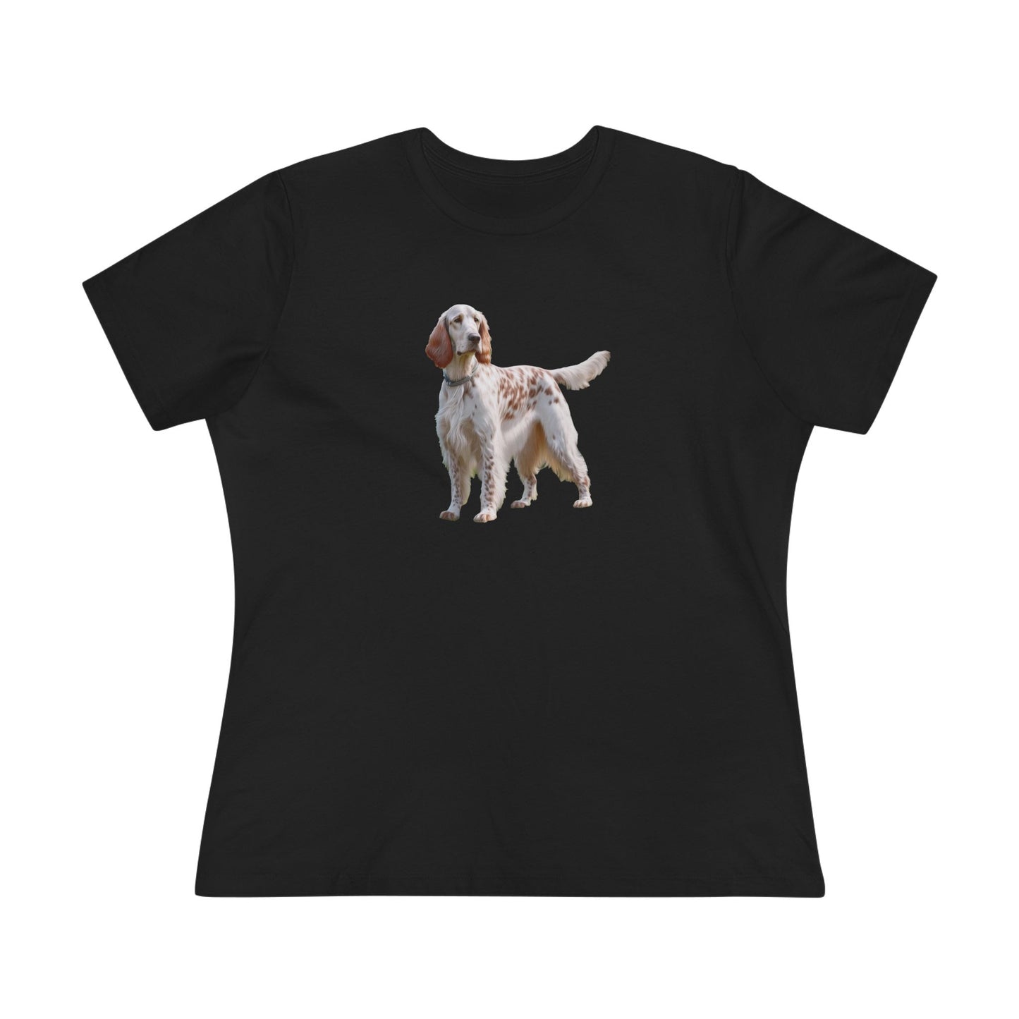 English Setter #4 - Women's Relaxed Fit Cotton Tee