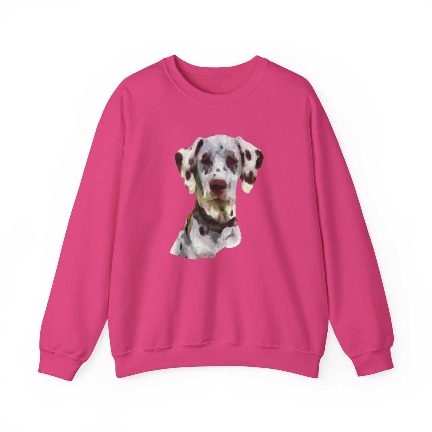 Dalmatian 'Impressionistic' Crewneck Sweatshirt