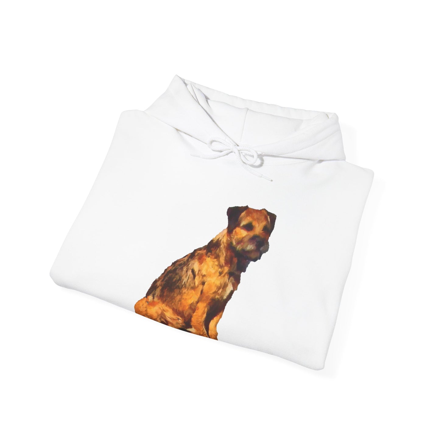 Charming Border Terrier 'Andrew' Unisex Hoodie