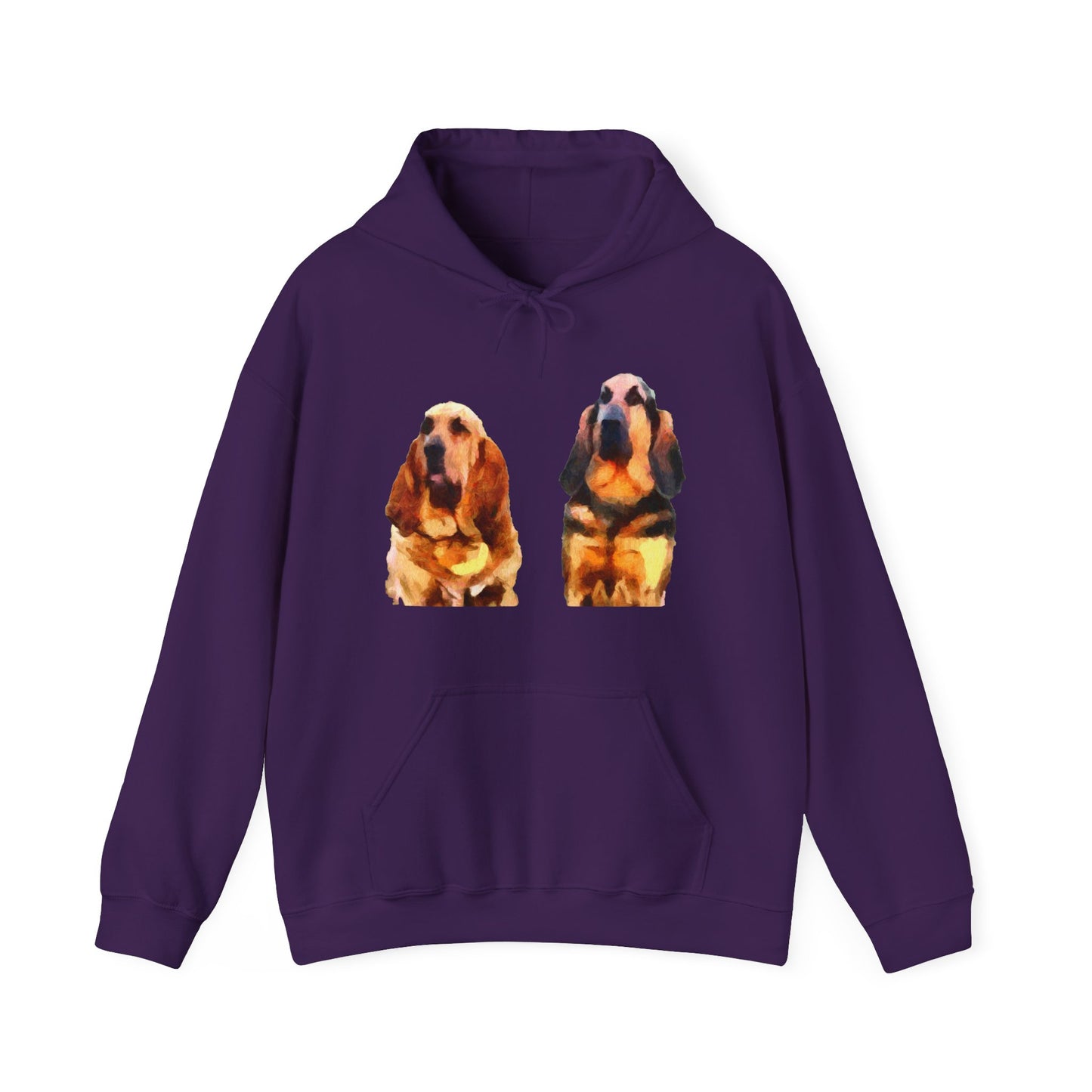 Bloodhounds 'Bear and Bubba' Unisex 50/50 Hoodie