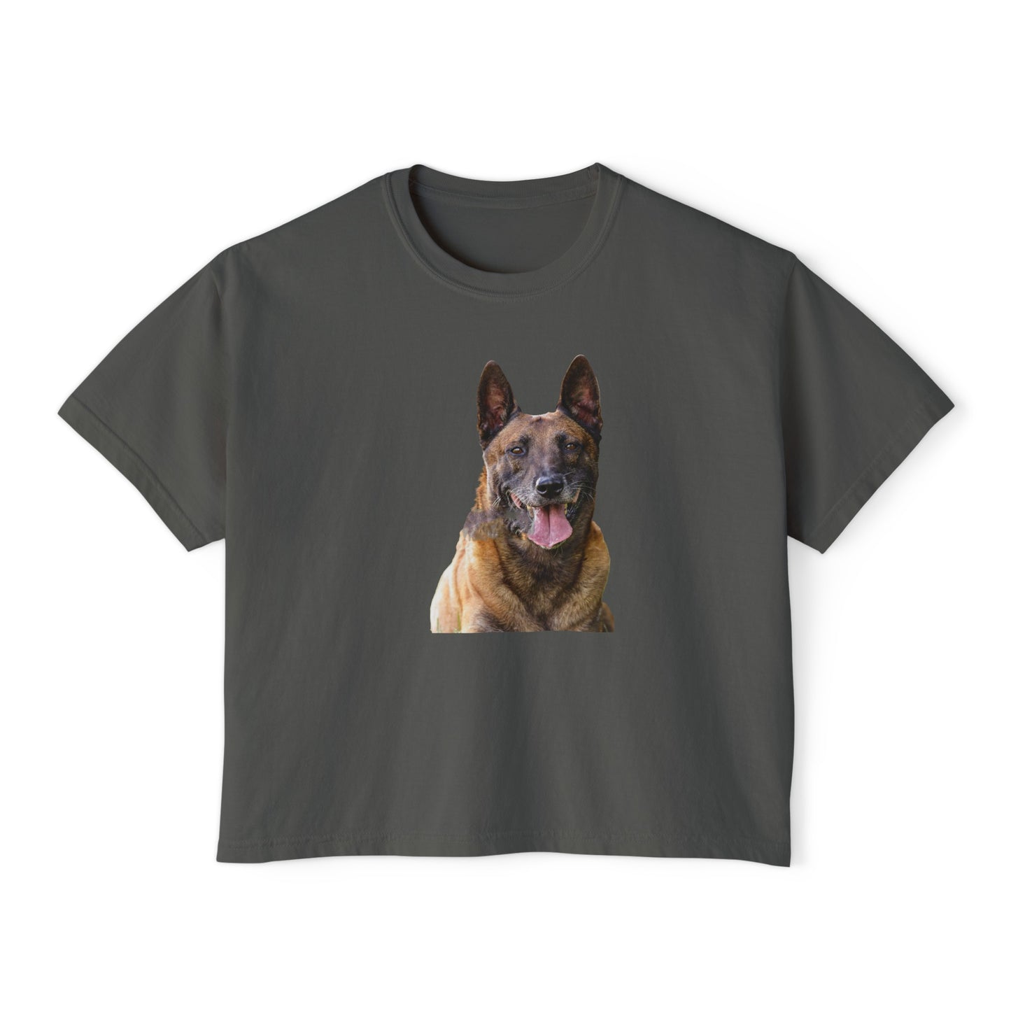 Belgian Malinois Women's Oversized Boxy Tee