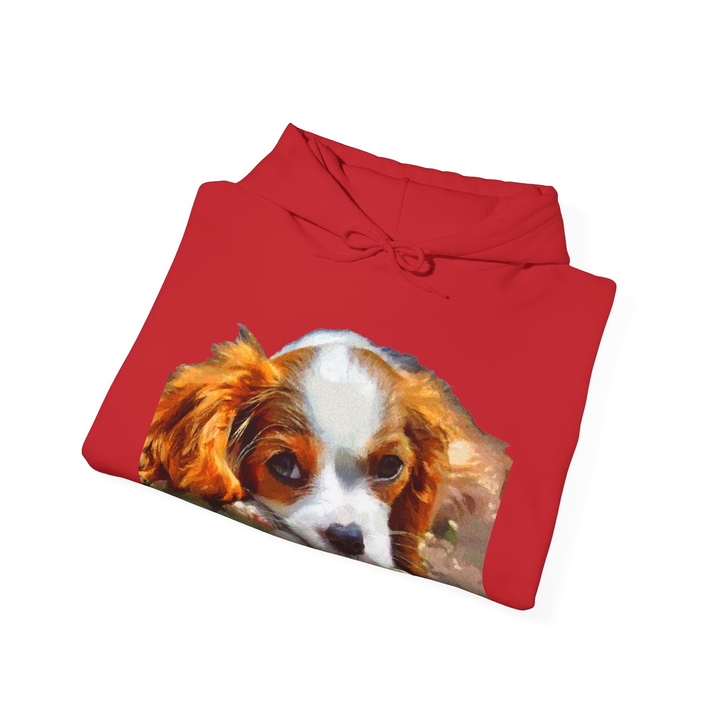 Cavalier King Charles Spaniel Puppy Unisex 50/50 Hoodie