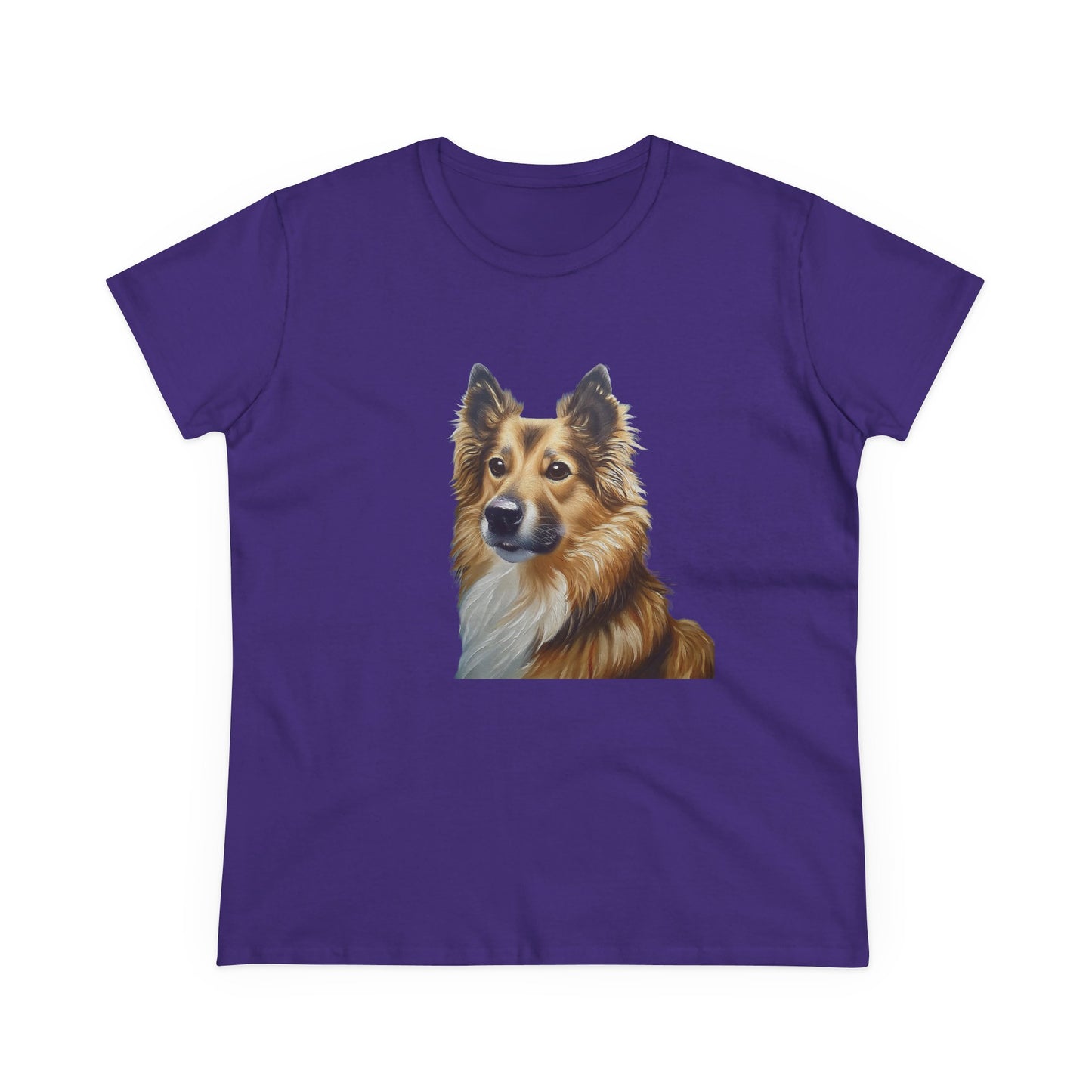 Icelandic Sheepdog Women's Midweight Cotton Tee