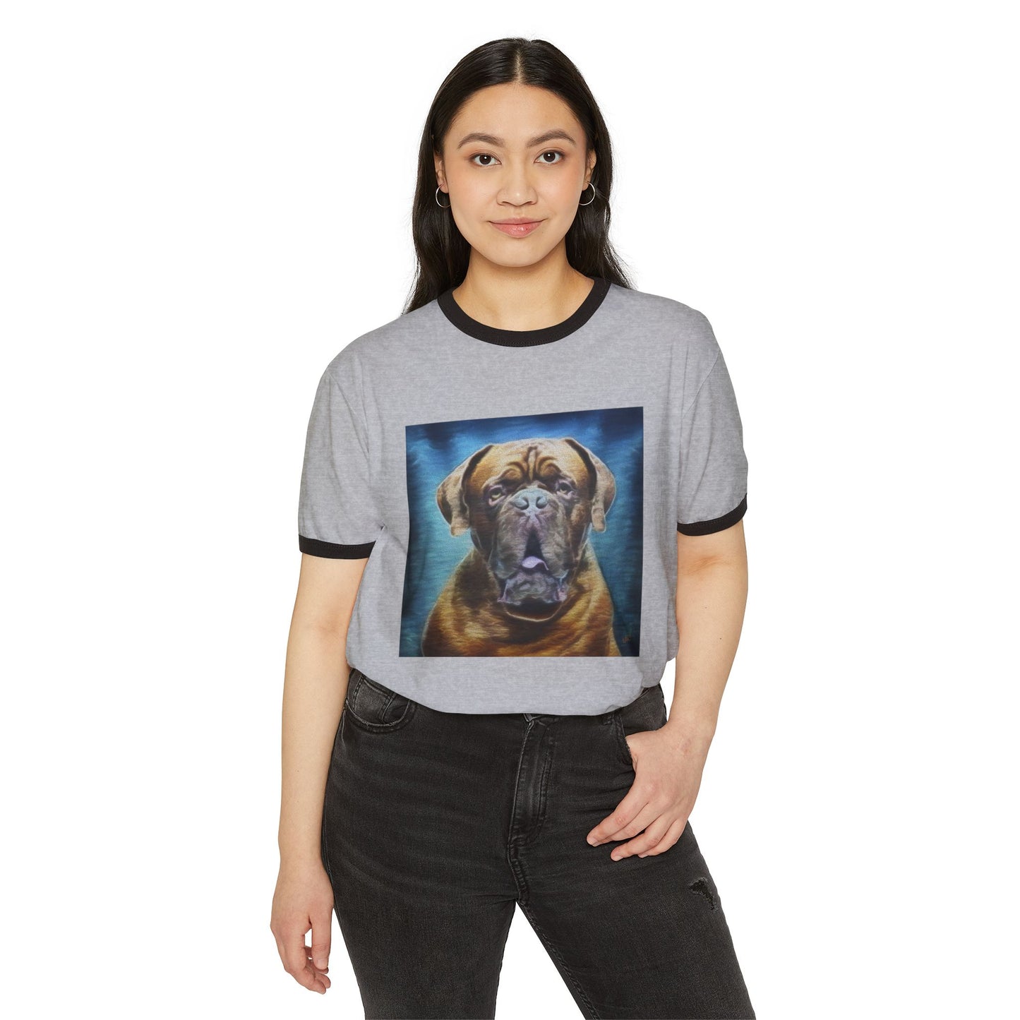 Dogue de Bordeaux Classic Cotton Ringer T-Shirt
