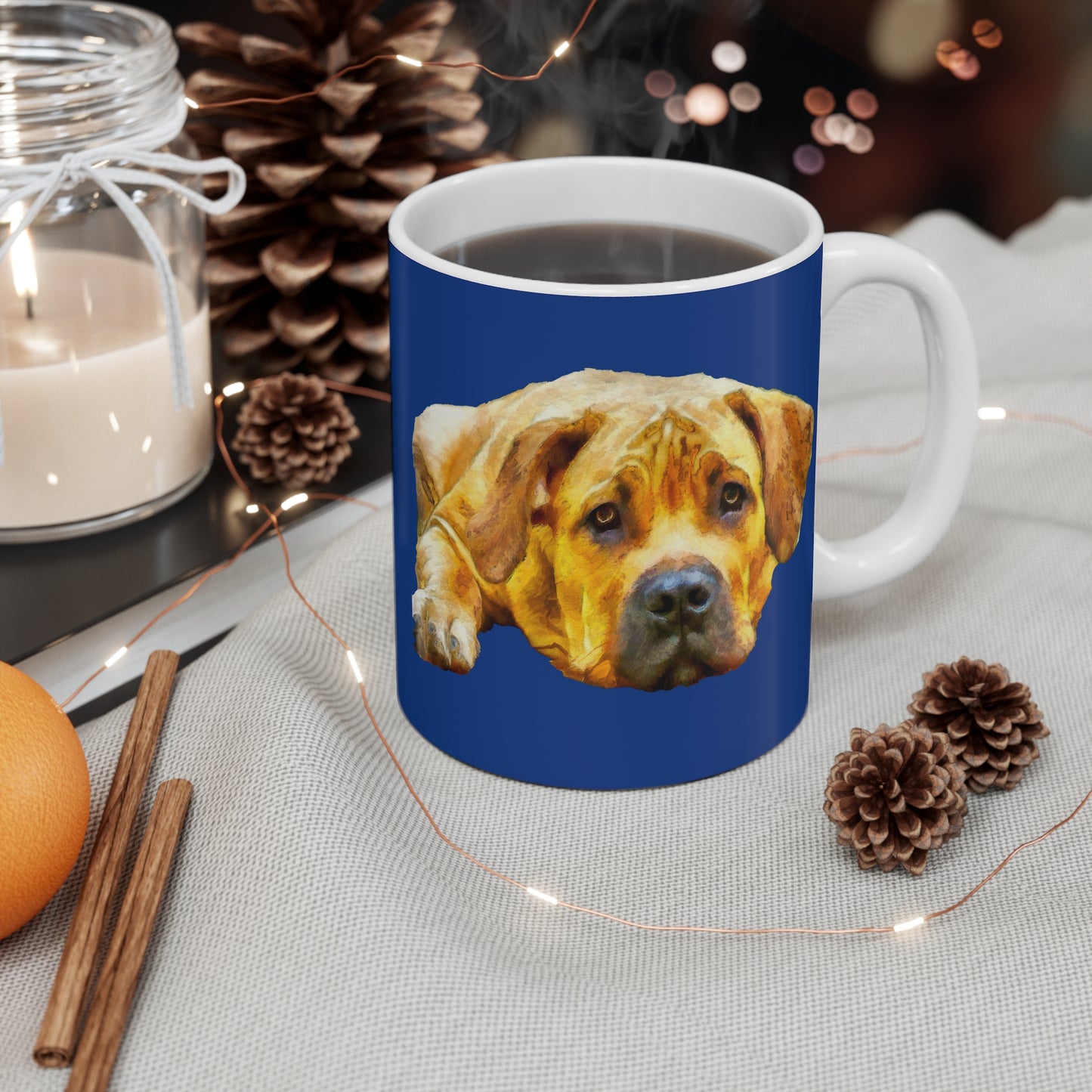 Boerboel Accent Coffee Mug - 11oz