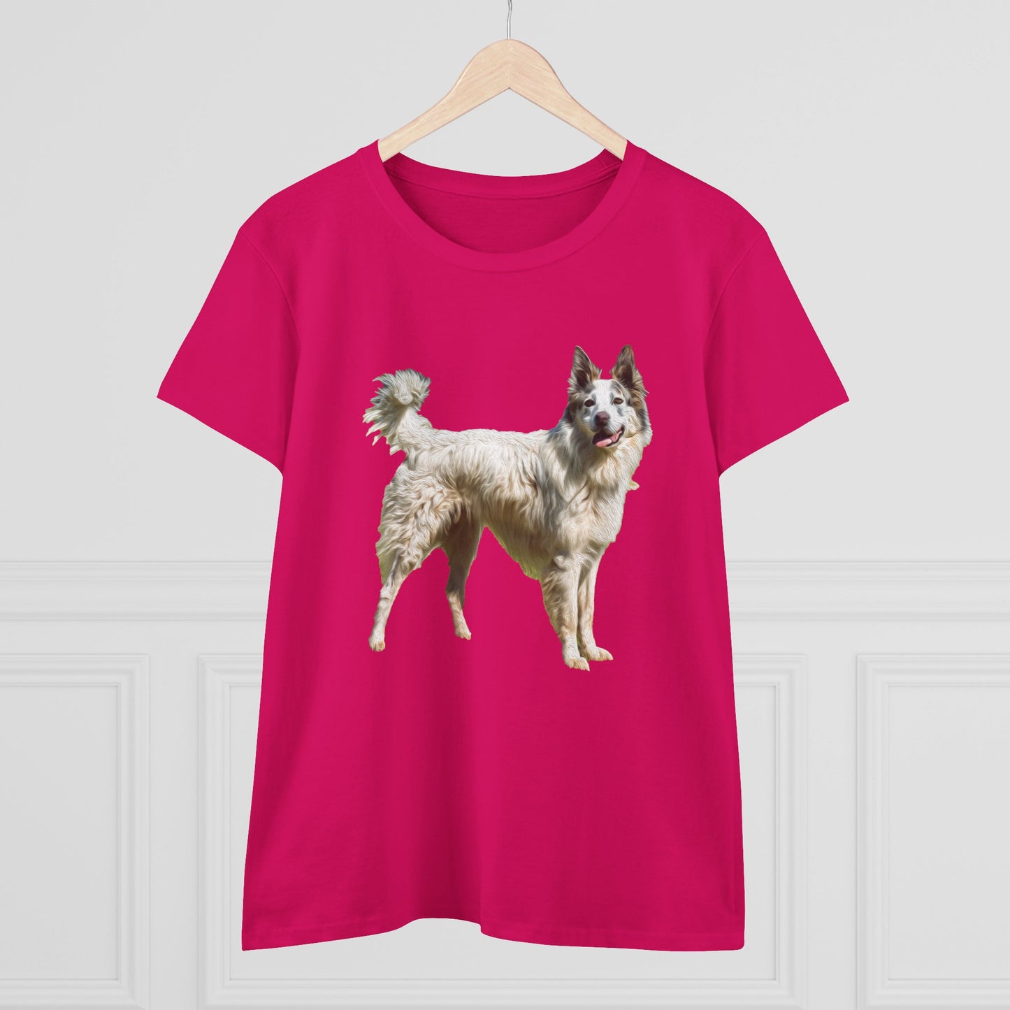 Pyrenean Shepherd Women's Midweight Cotton Tee