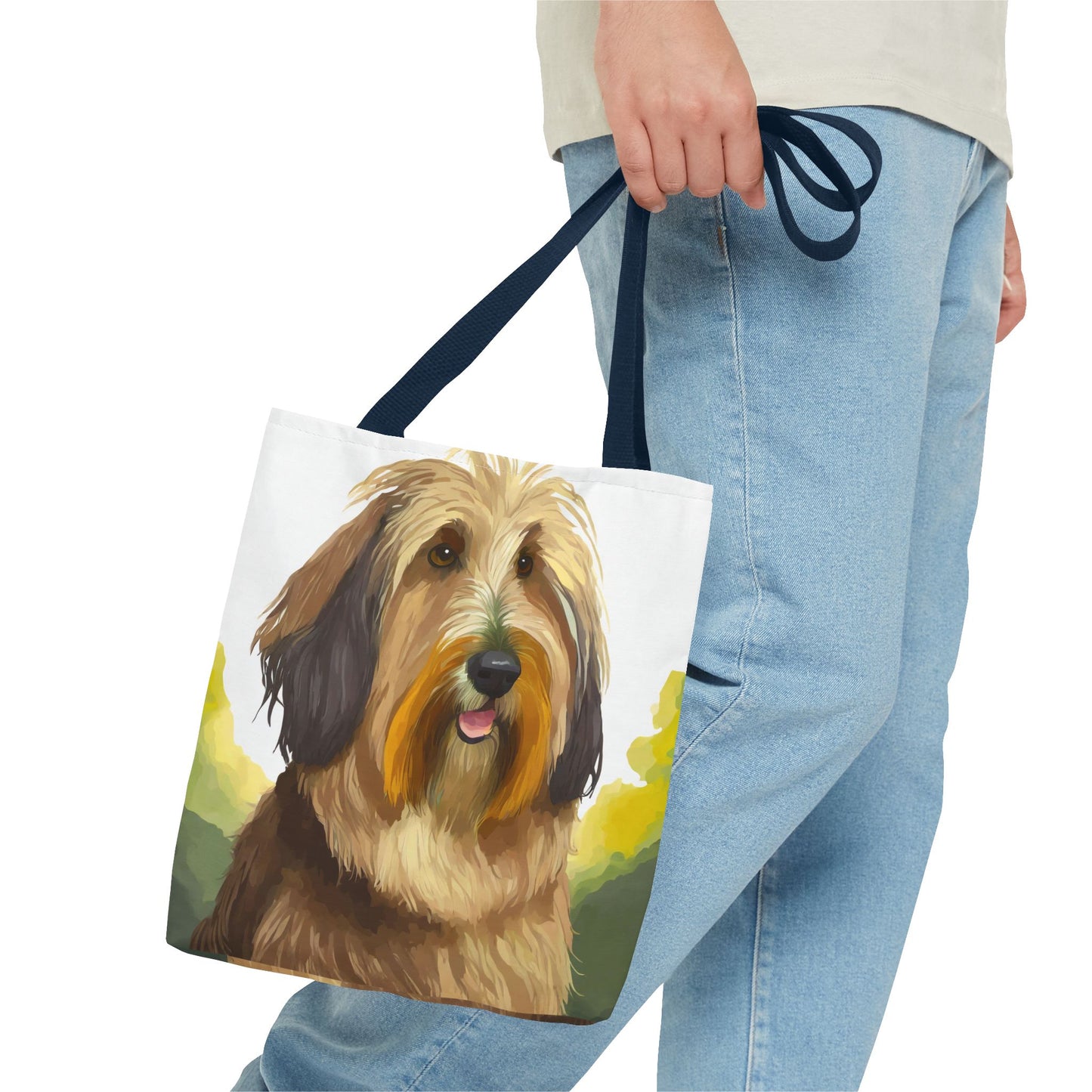 Bergamasco Sheepdog Tote Bag (AOP)