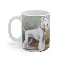 Elegant Bedlington Terrier Ceramic Mug 11oz