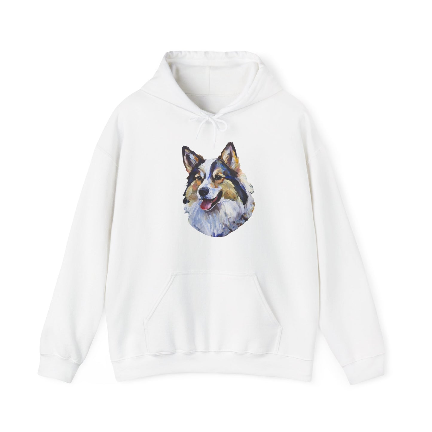 Alaskan Klee Kai Unisex 50/50 Hooded Sweatshirt