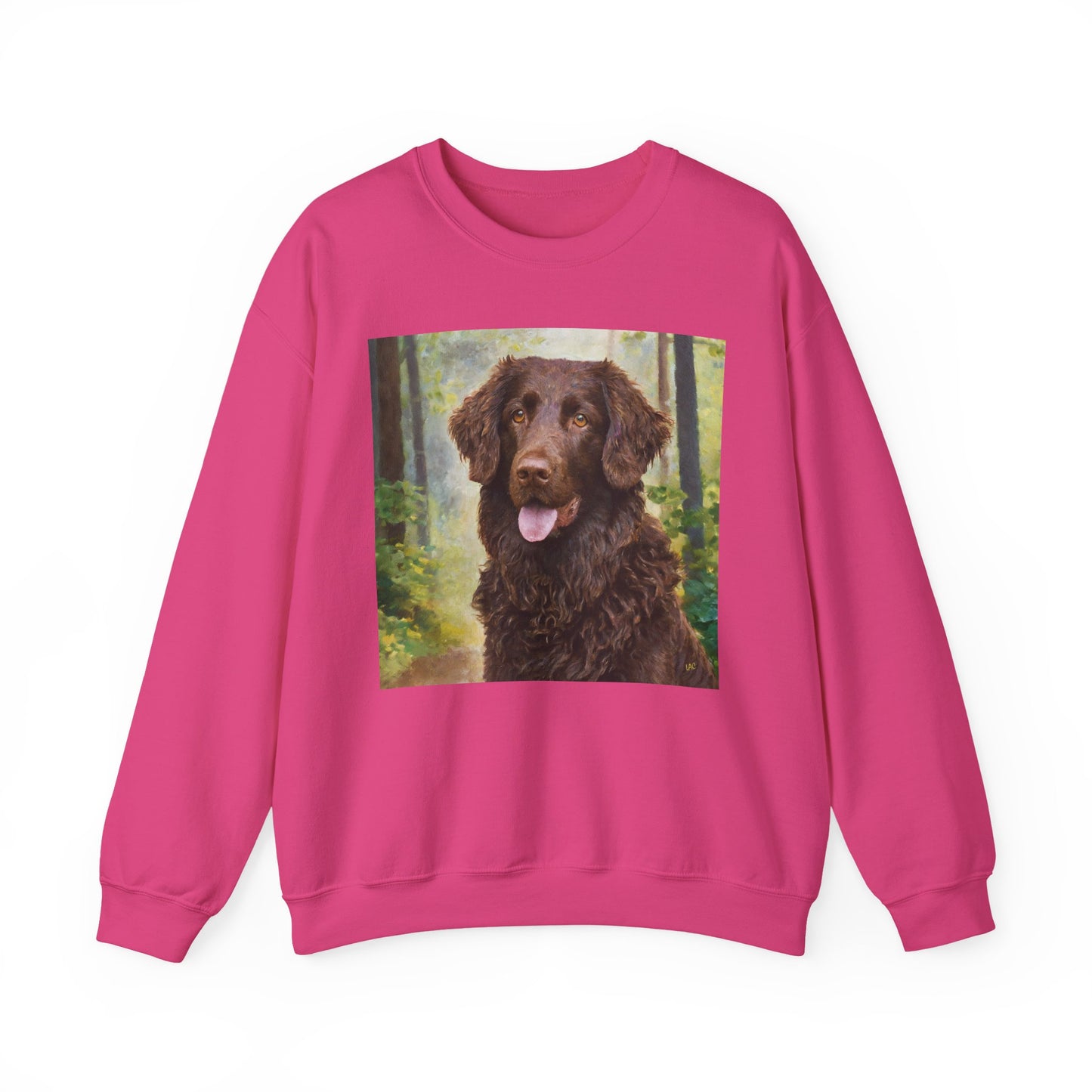 Curly-Coat Retriever - Unisex 50/50 Crewneck Sweatshirt