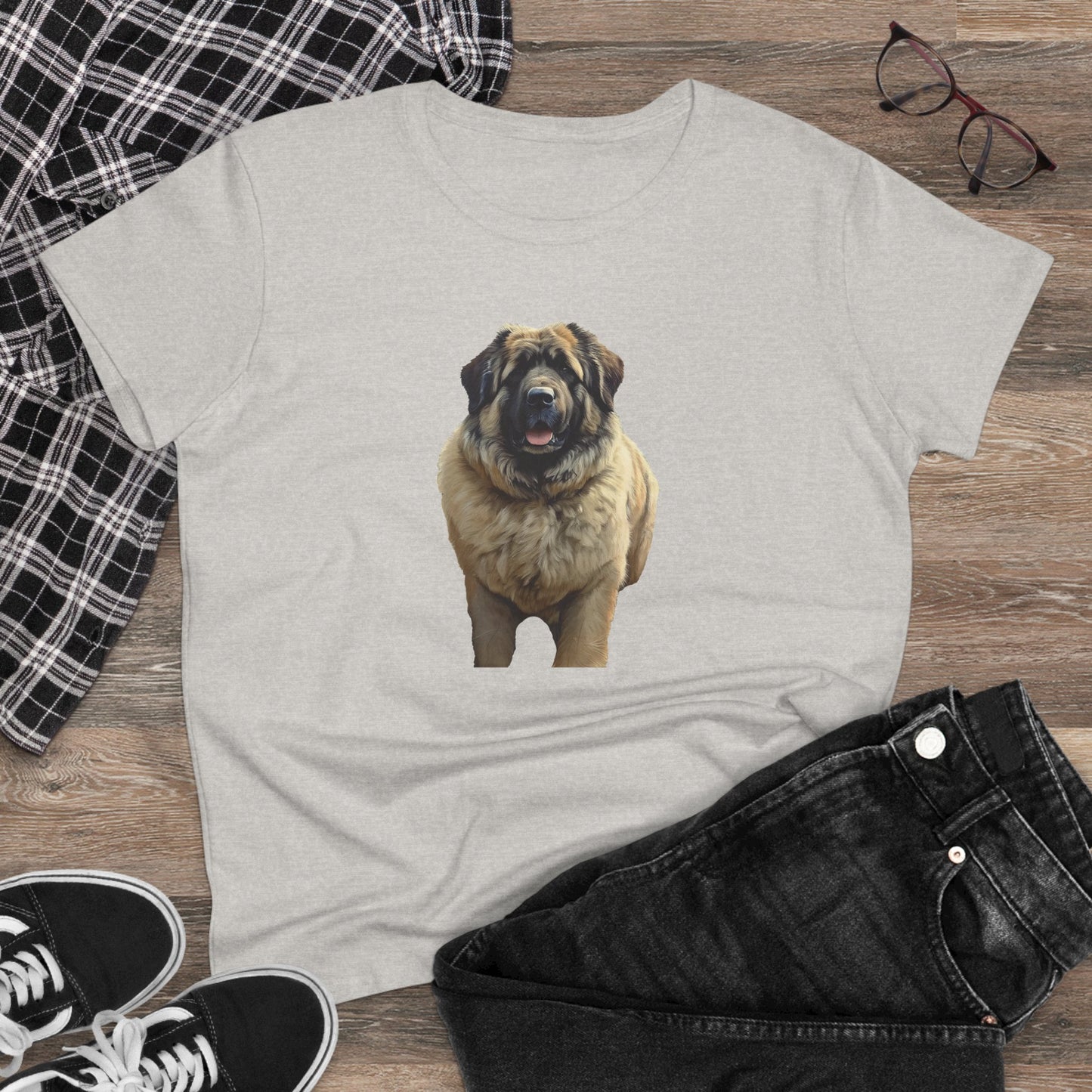 Caucasian Shepherd Dog - Women's Midweight Cotton Tee