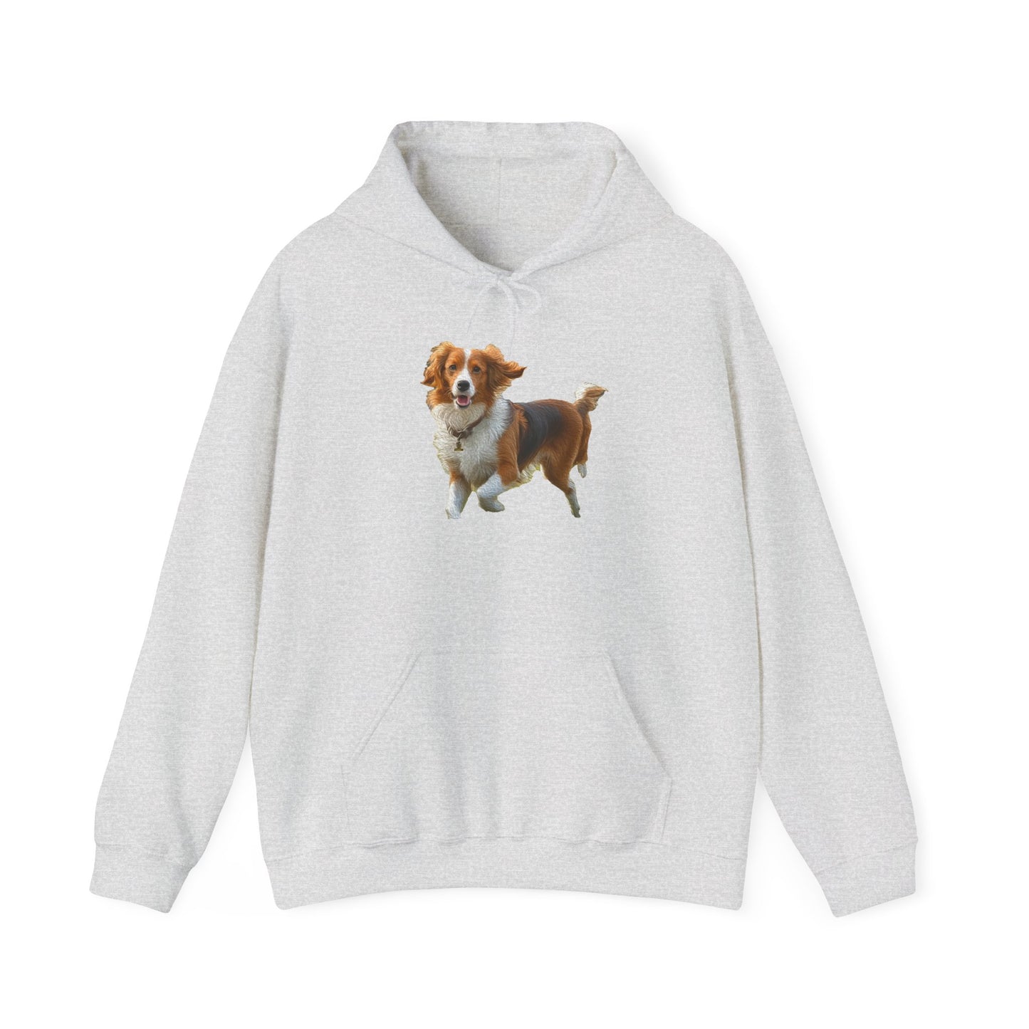 Nederlandse Kooikerhondje Unisex 50/50 Hooded Sweatshirt