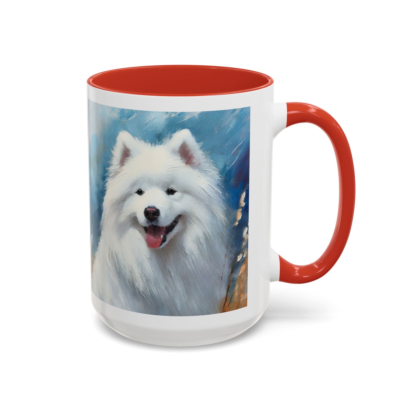 Samoyed Ceramic Accent Mug - 2 Sizes