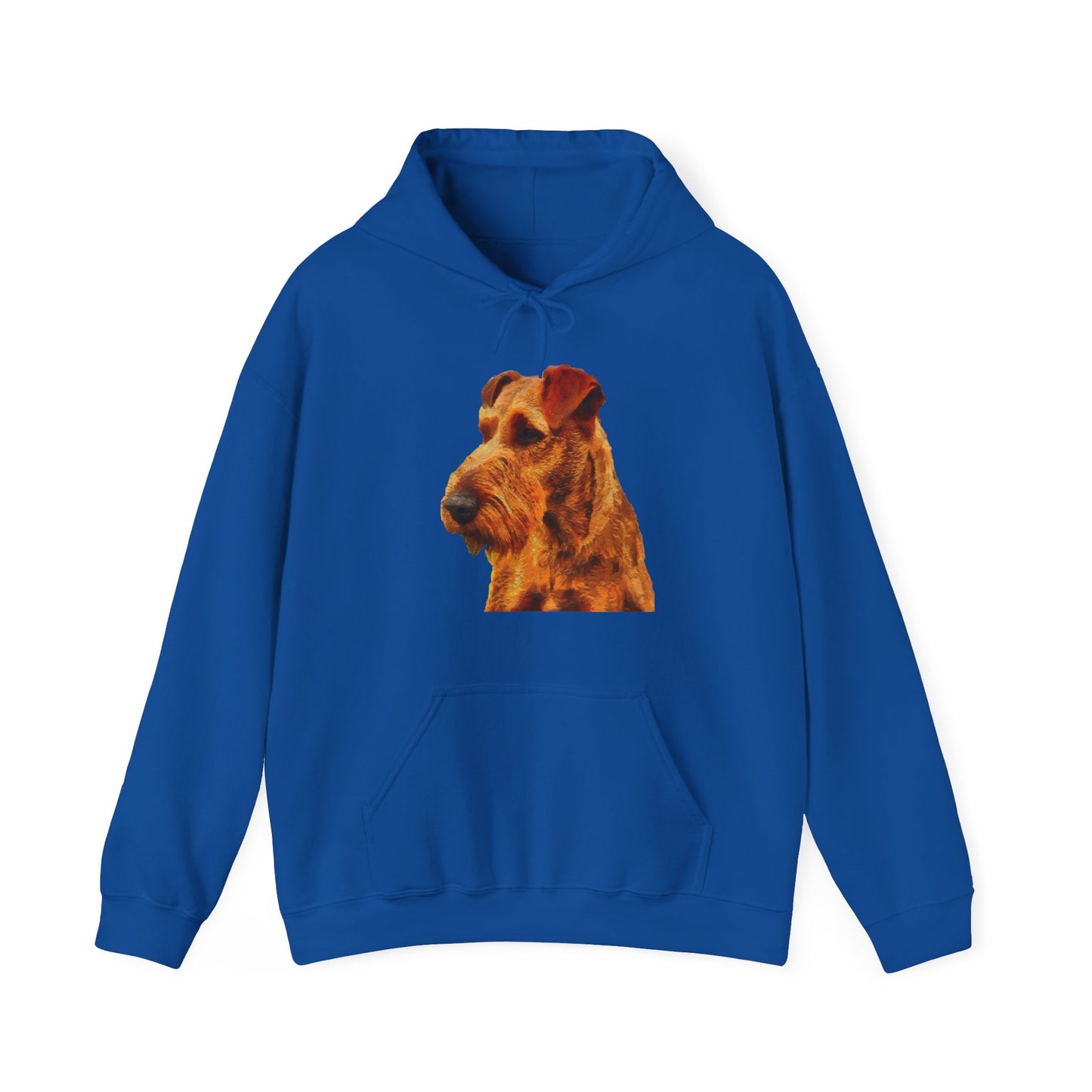 Irish Terrier 'Jocko' Unisex 50/50 Hoodie