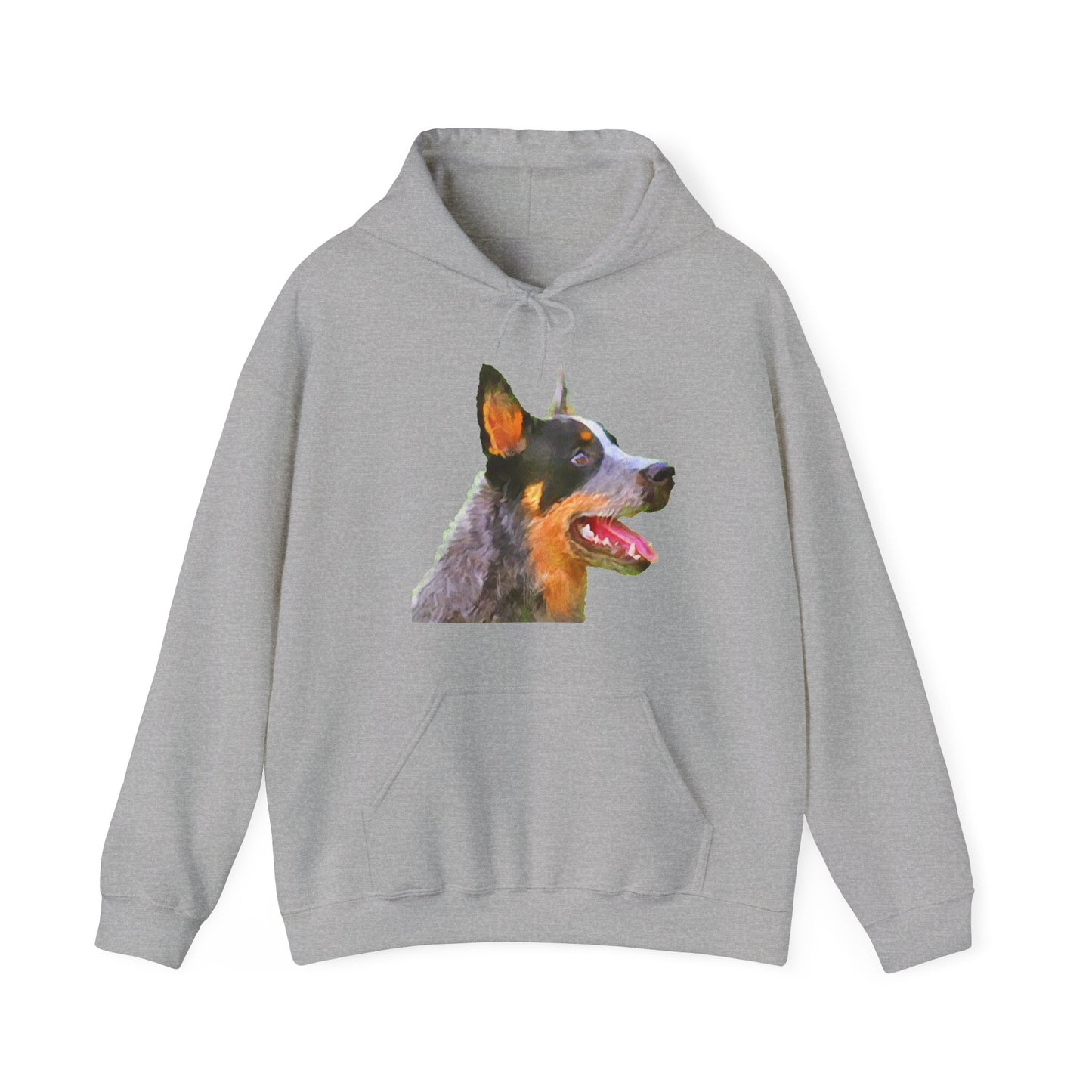 Percy - Blue Heeler Unisex 50/50 Hoodie