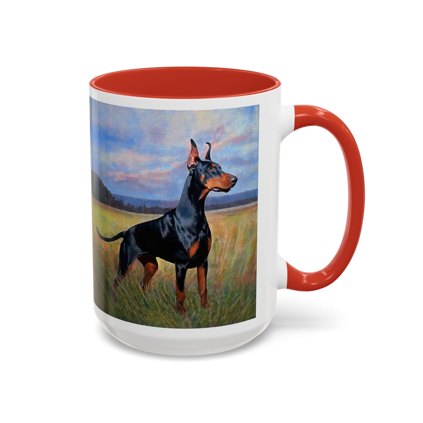 Doberman Pinscher #2 - Accent Coffee Mug