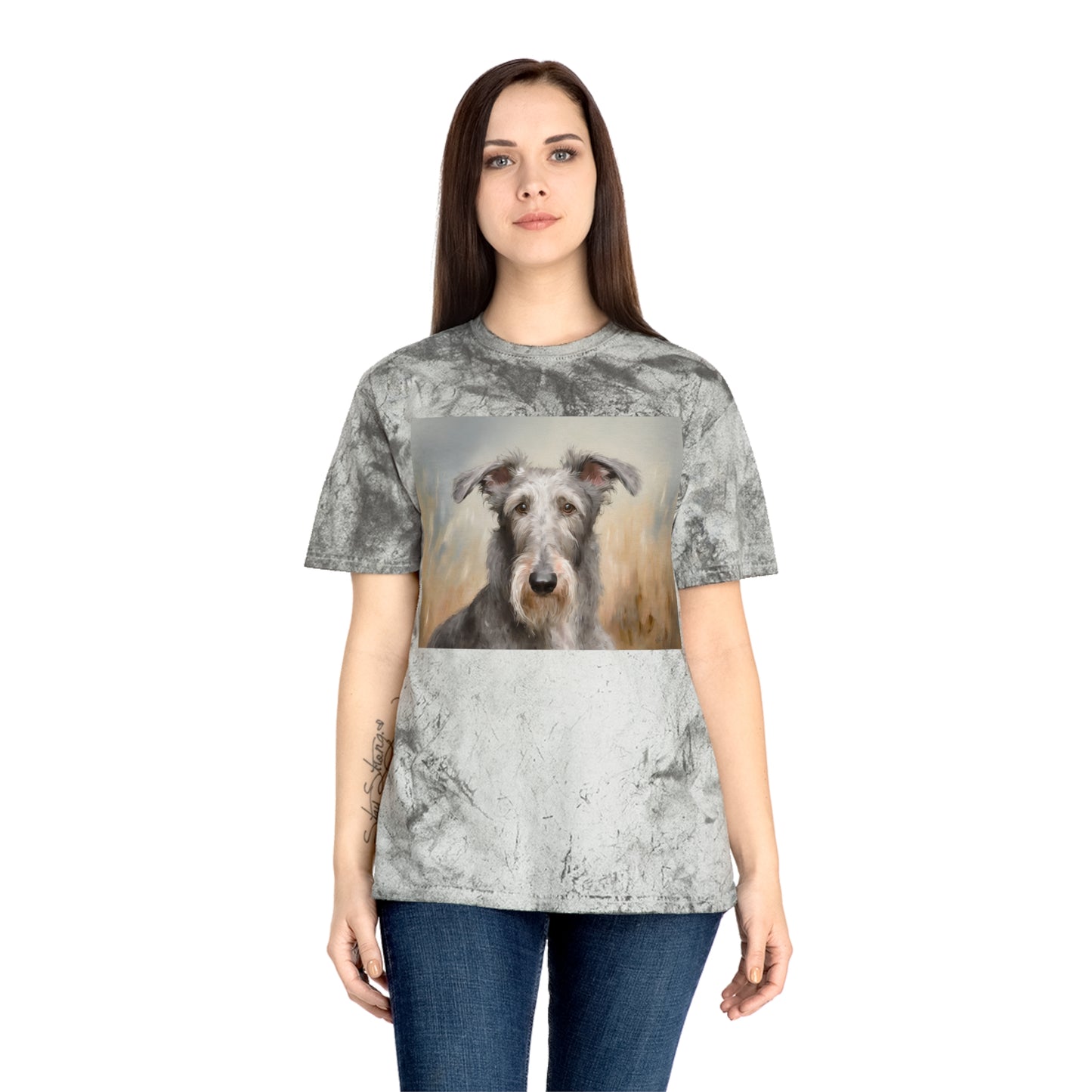 Scottish Deerhound Unisex Color Blast T-Shirt