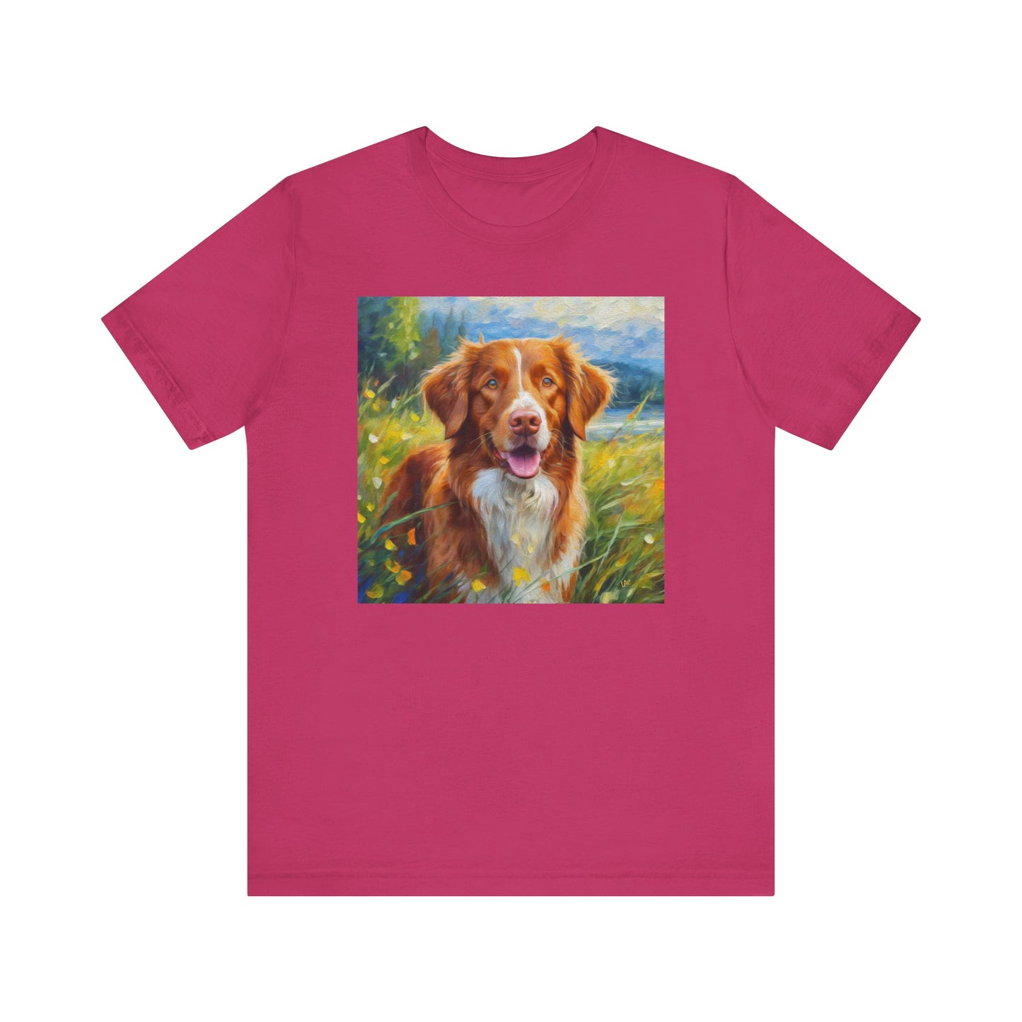Nova Scotia Duck Tolling Retriever 'Dixie' Unisex Tee