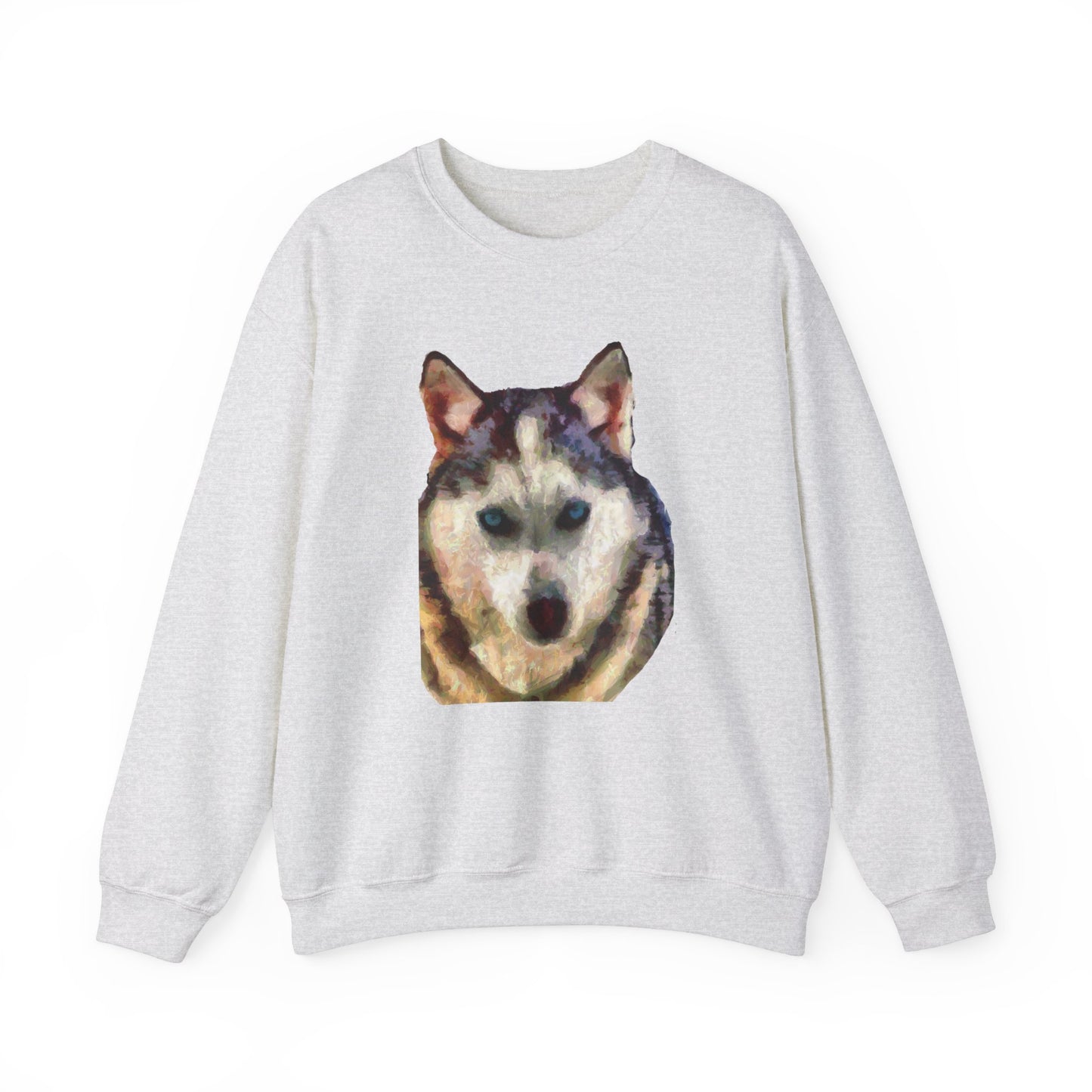 Siberian Husky 'Sacha' Unisex 50/50 Crewneck Sweatshirt