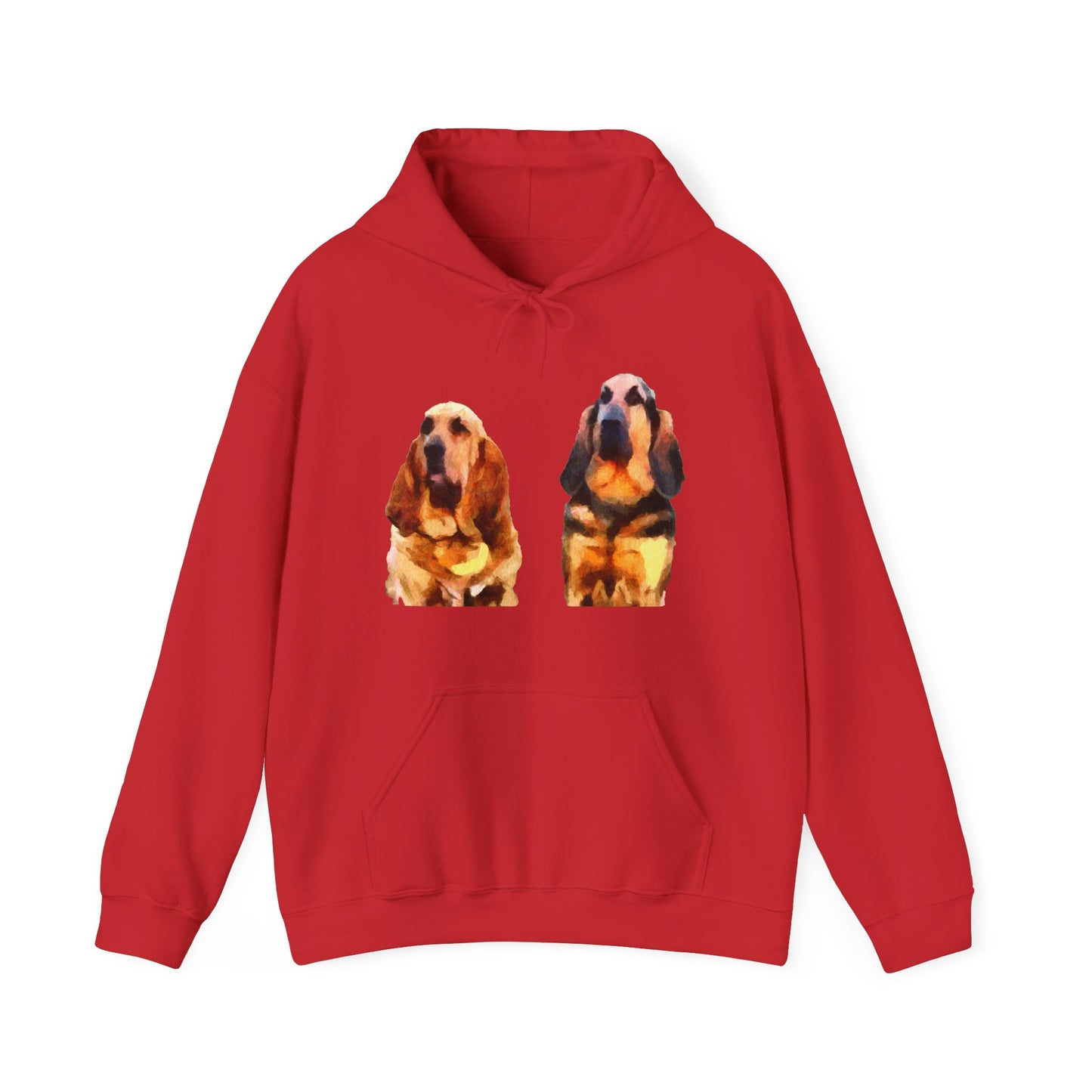 Bloodhounds 'Bear and Bubba' Unisex 50/50 Hoodie